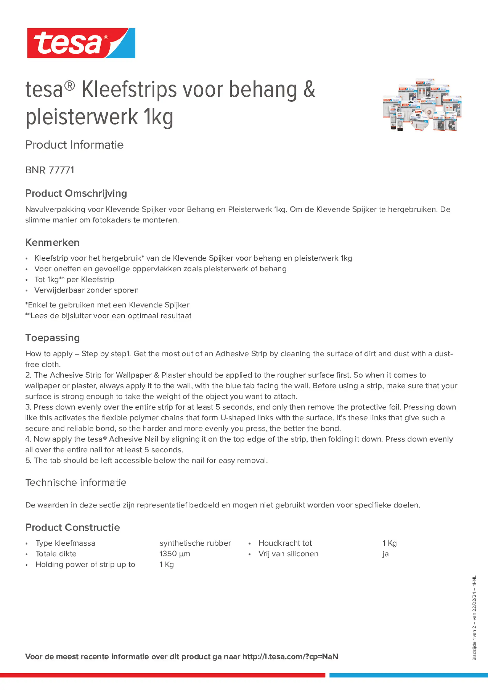Product information_tesa® 77771_nl-NL