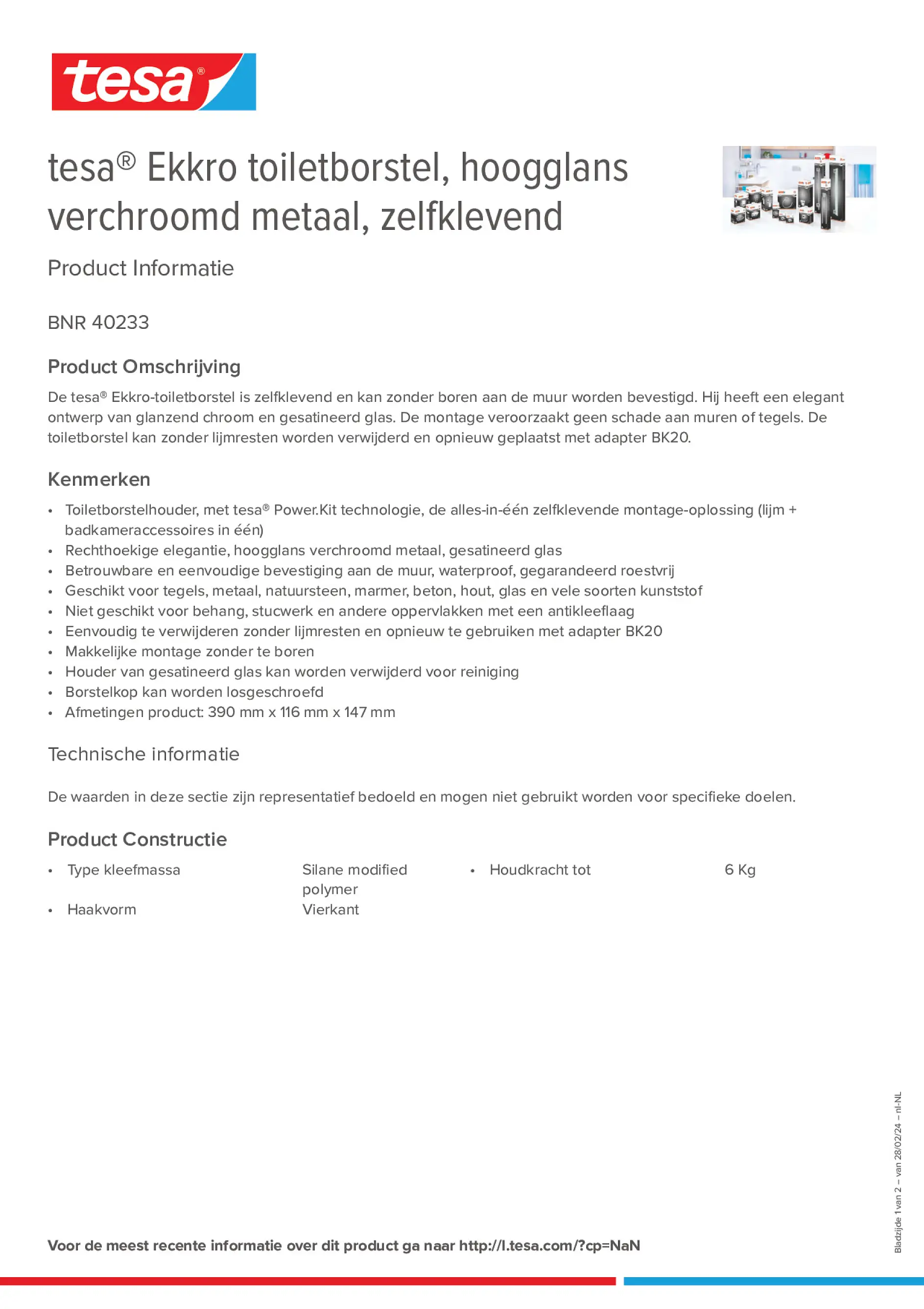 Product information_tesa® 40233_nl-NL
