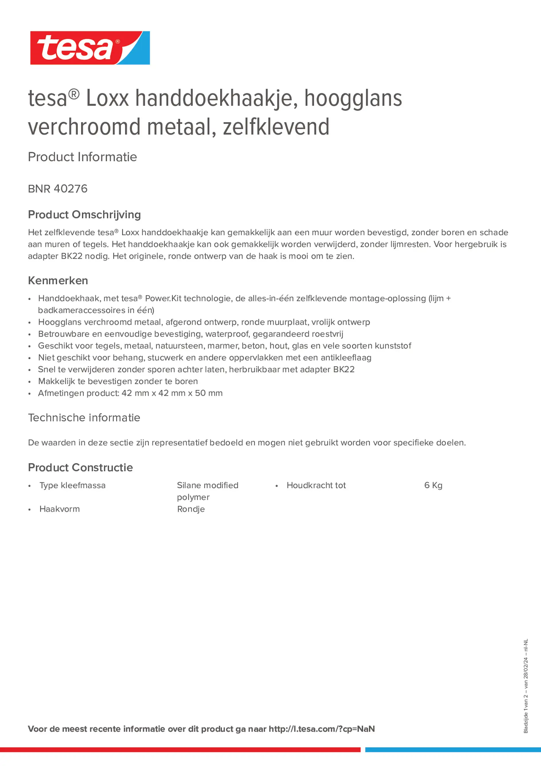 Product information_tesa® 40276_nl-NL