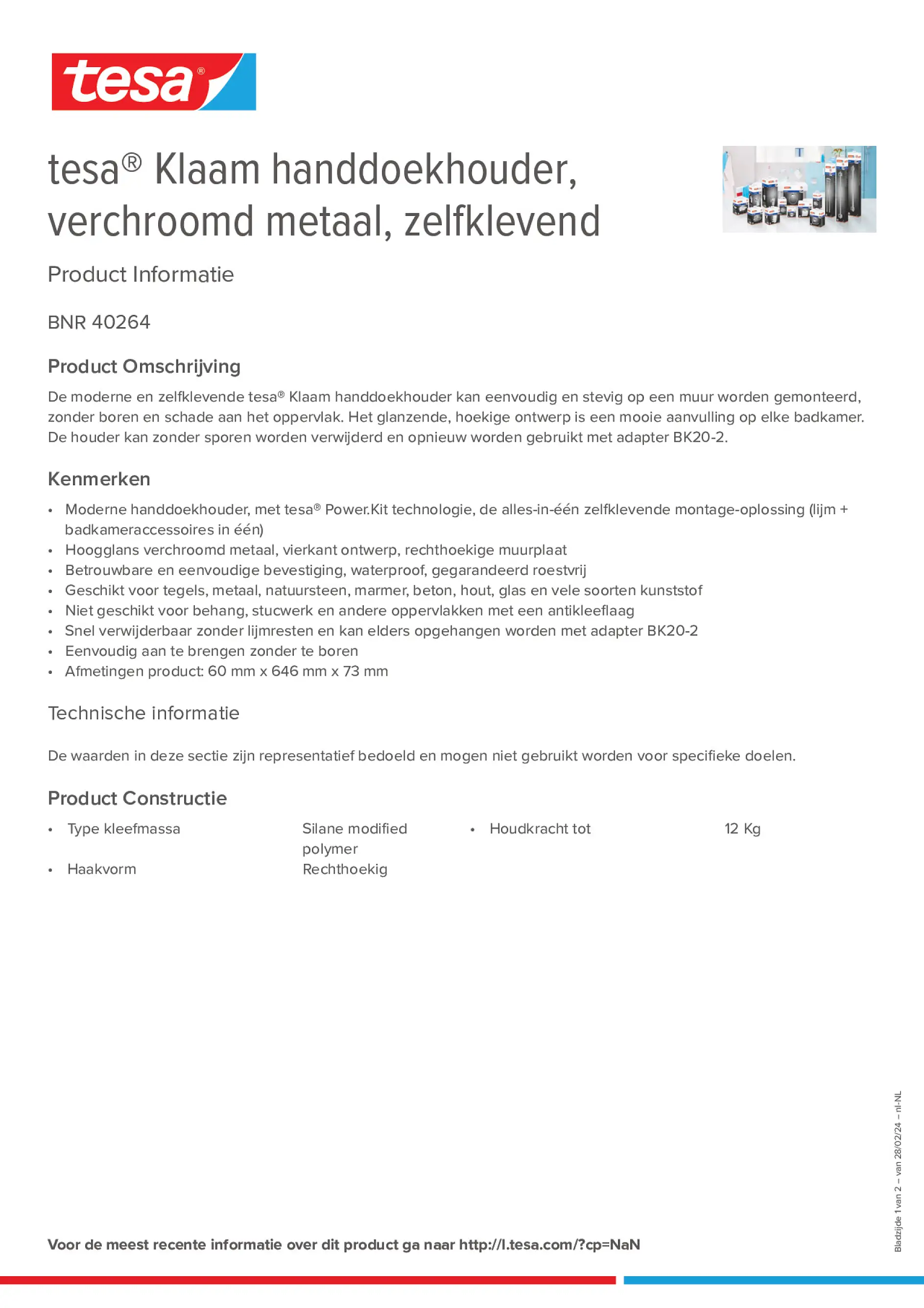 Product information_tesa® 40264_nl-NL