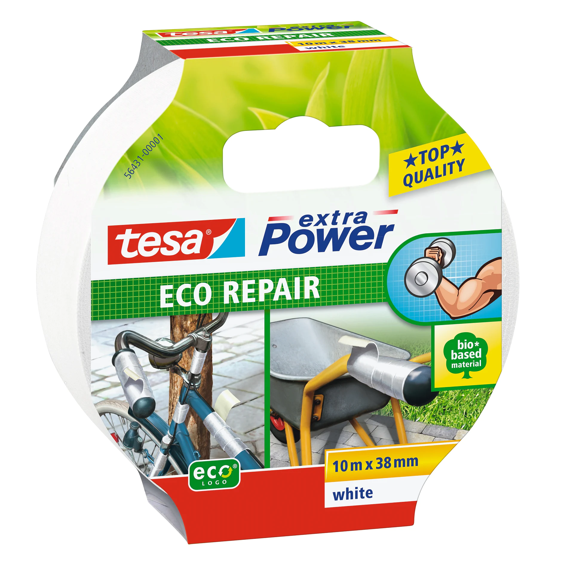 [en-en] ECO REPAIR 10 m : 38 mm, weiß