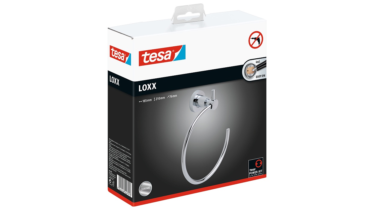 [en-en] tesa Loxx Towel Ring