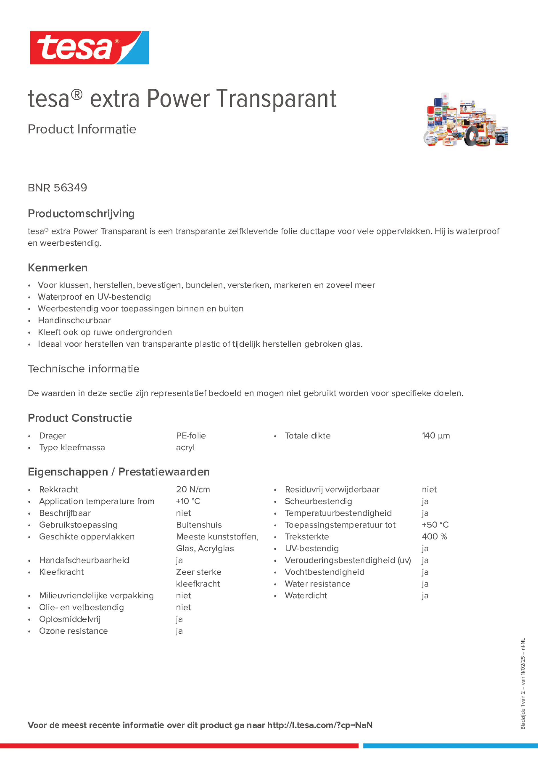 Product information_tesa® extra Power 56349_nl-NL