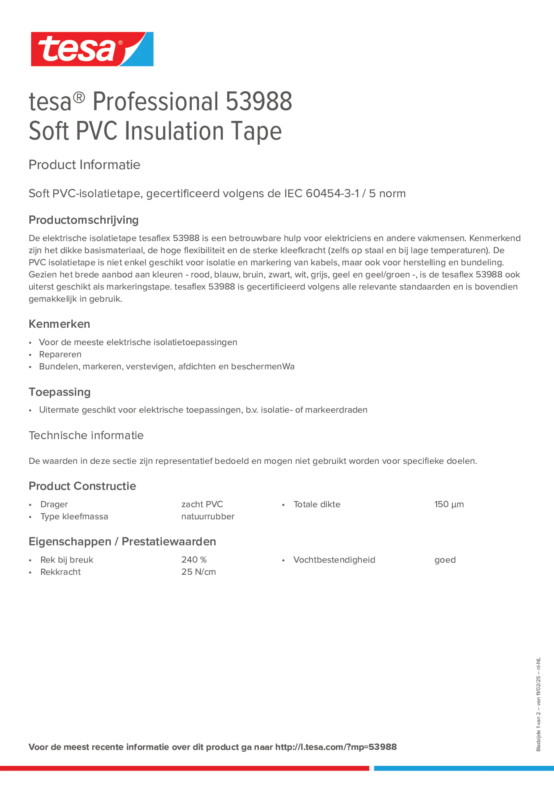 Product information_tesa® Professional 53988_nl-NL