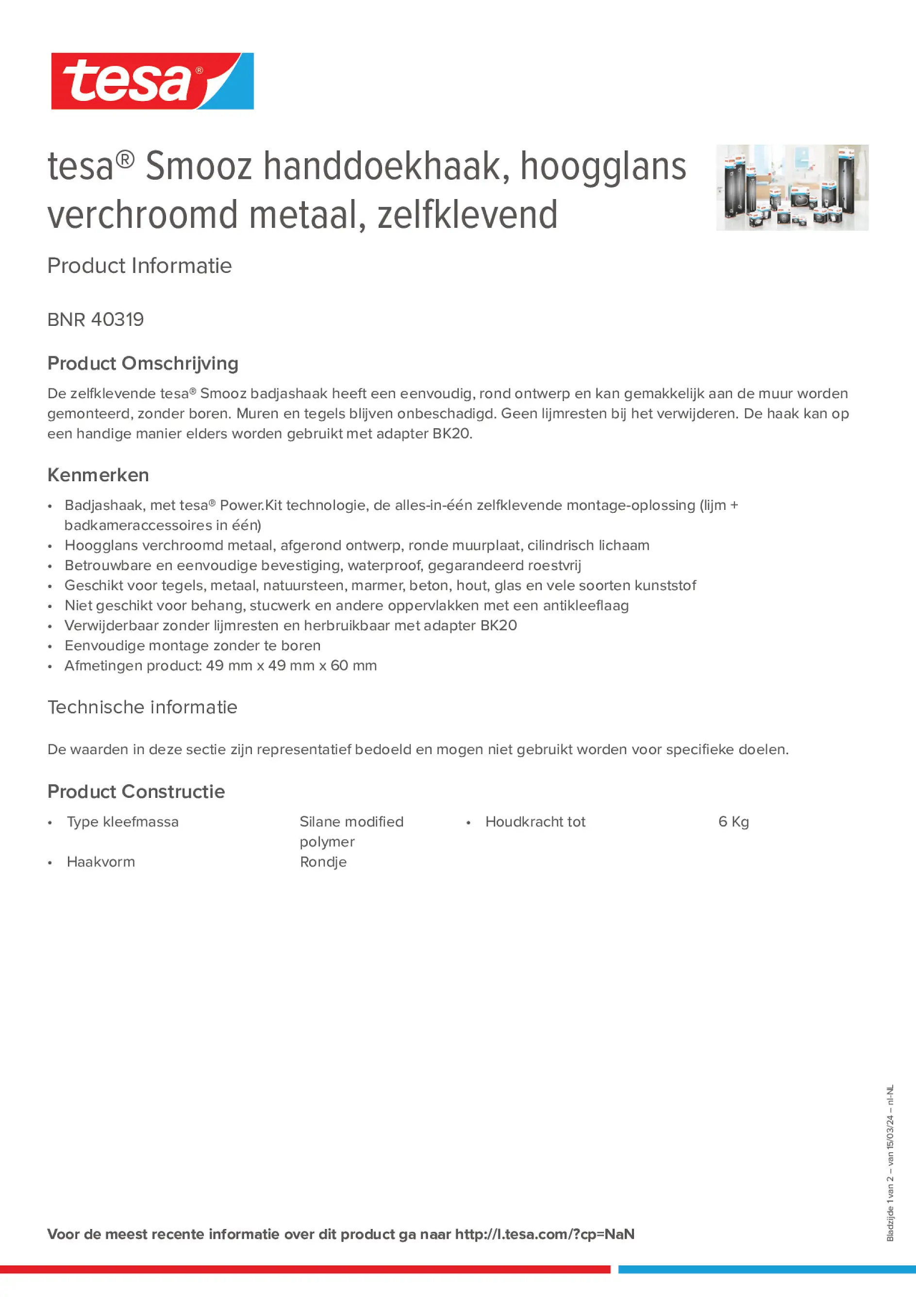 Product information_tesa® 40319_nl-NL