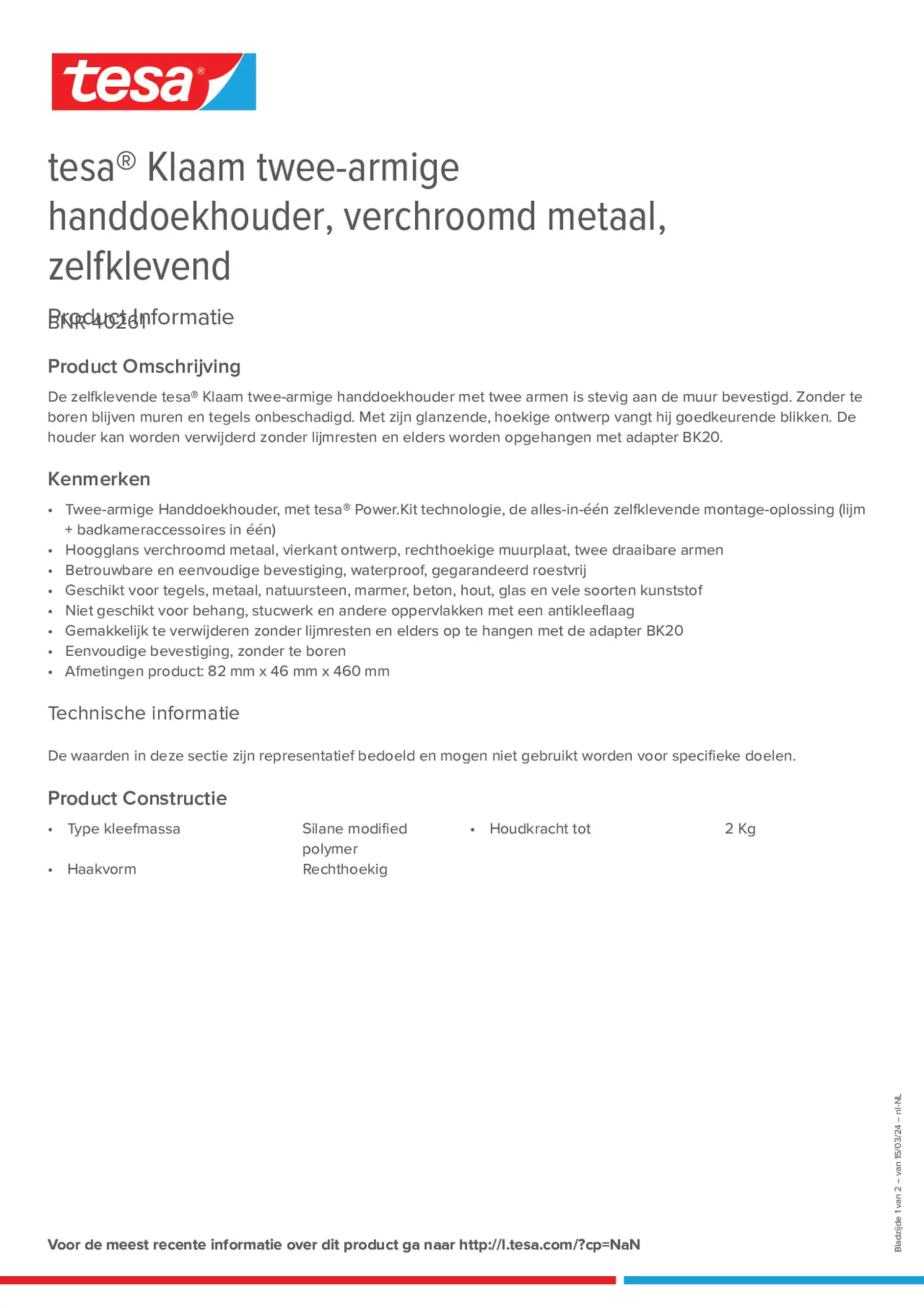 Product information_tesa® 40261_nl-NL