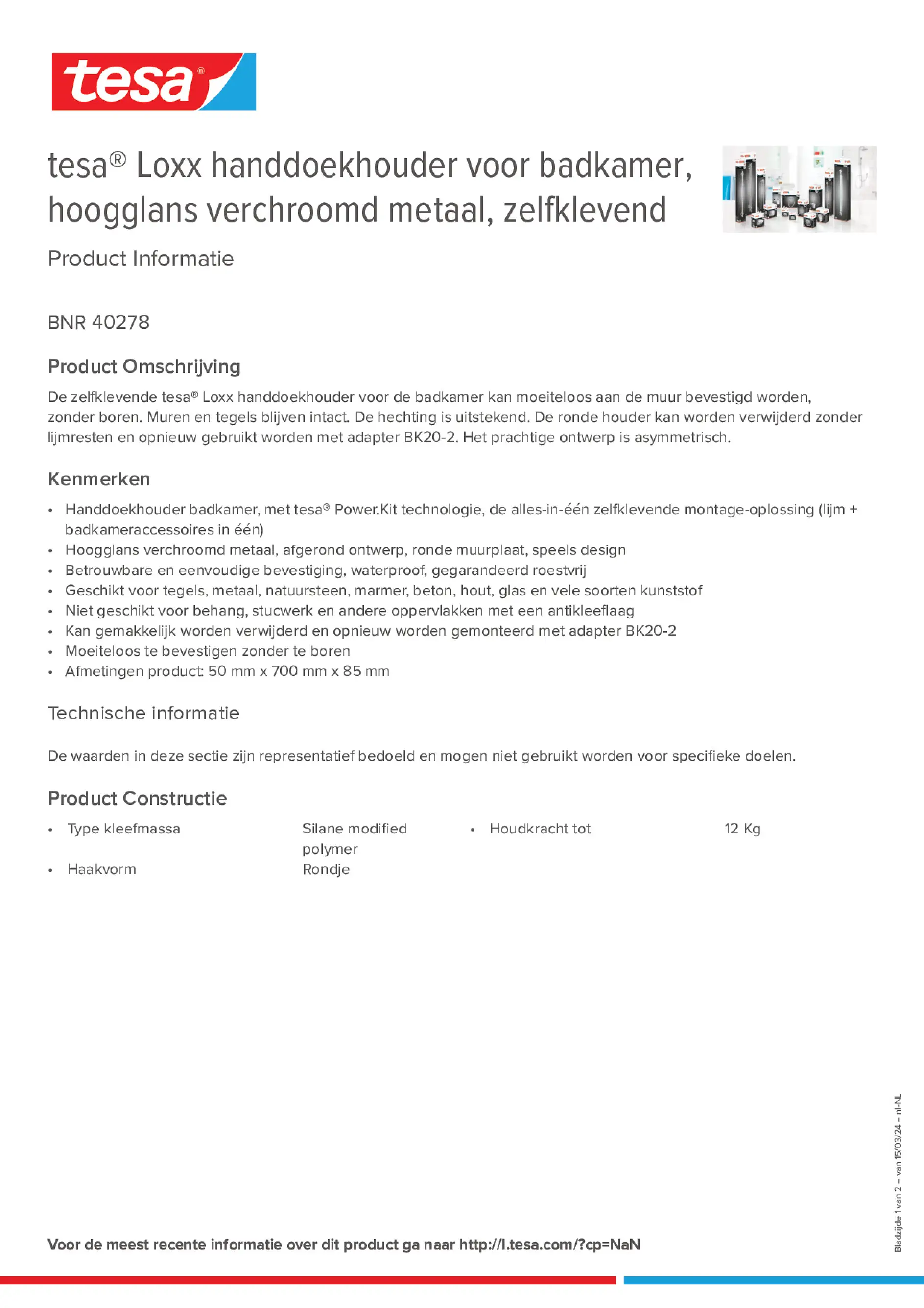 Product information_tesa® 40278_nl-NL