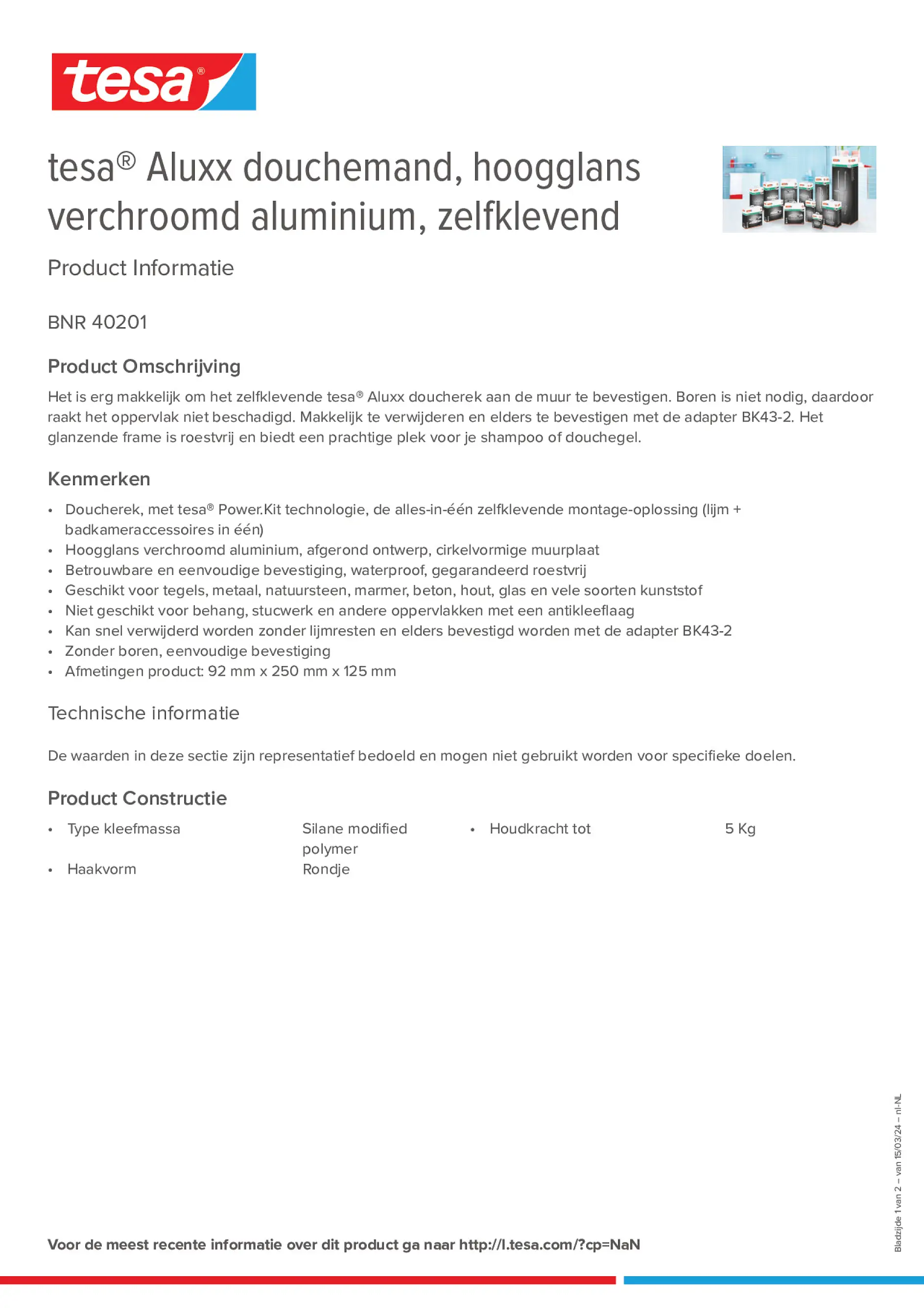 Product information_tesa® 40201_nl-NL