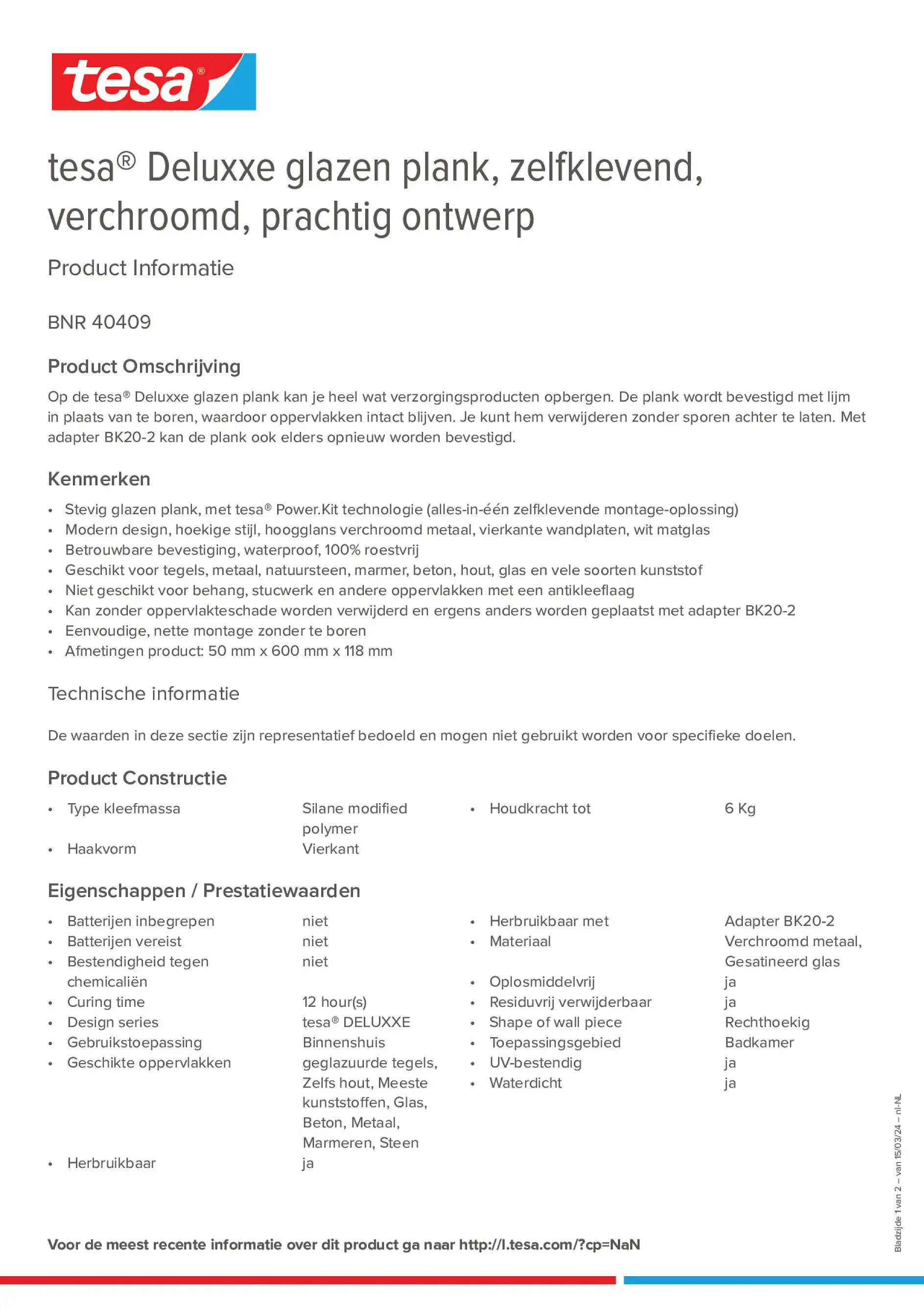 Product information_tesa® 40409_nl-NL