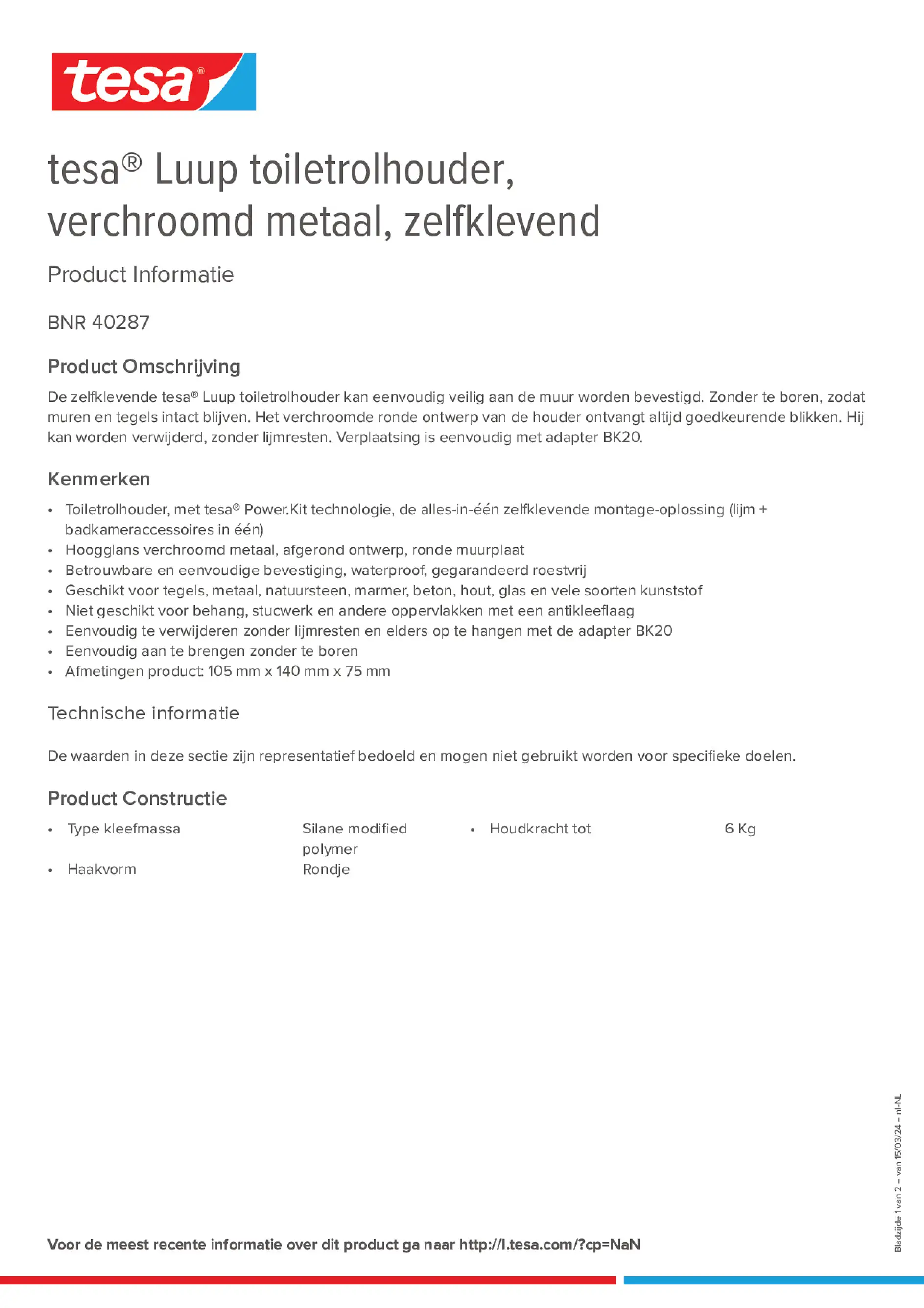 Product information_tesa® 40287_nl-NL