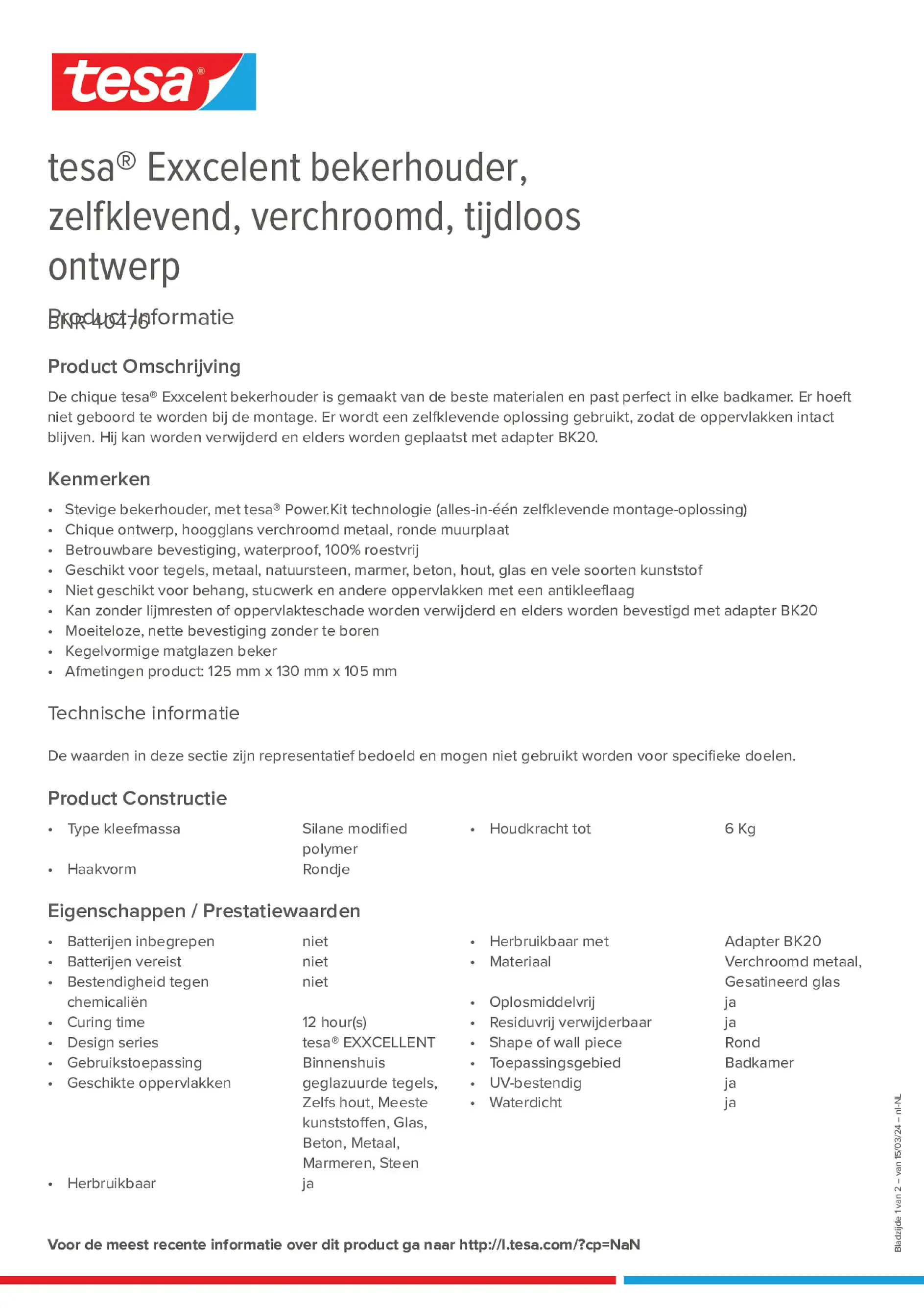 Product information_tesa® 40476_nl-NL