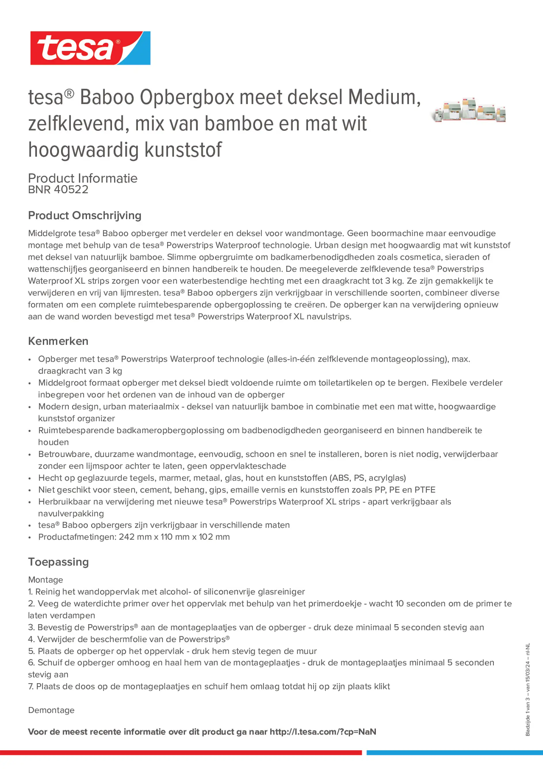 Product information_tesa® 40522_nl-NL