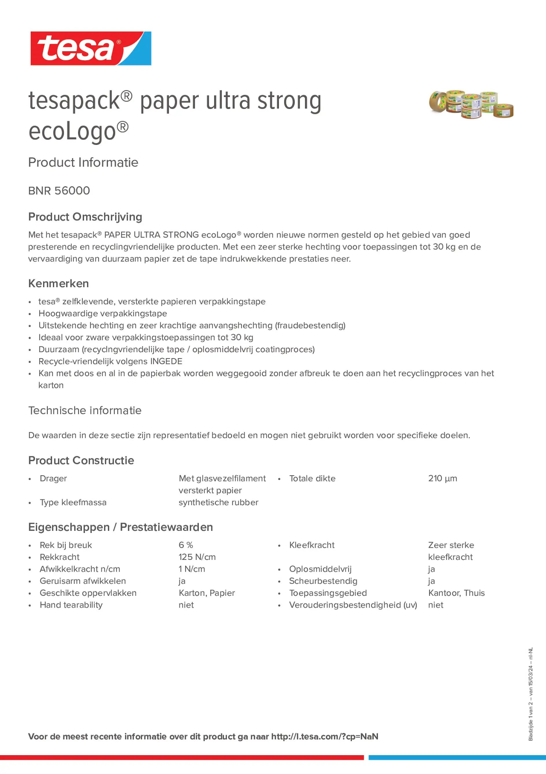 Product information_tesapack® 56000_nl-NL