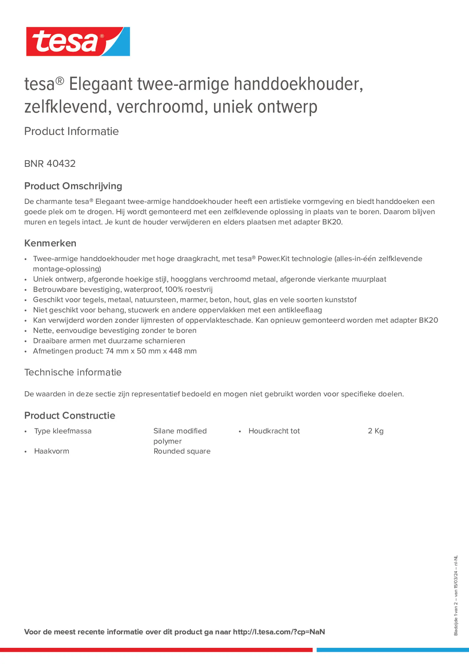 Product information_tesa® 40432_nl-NL