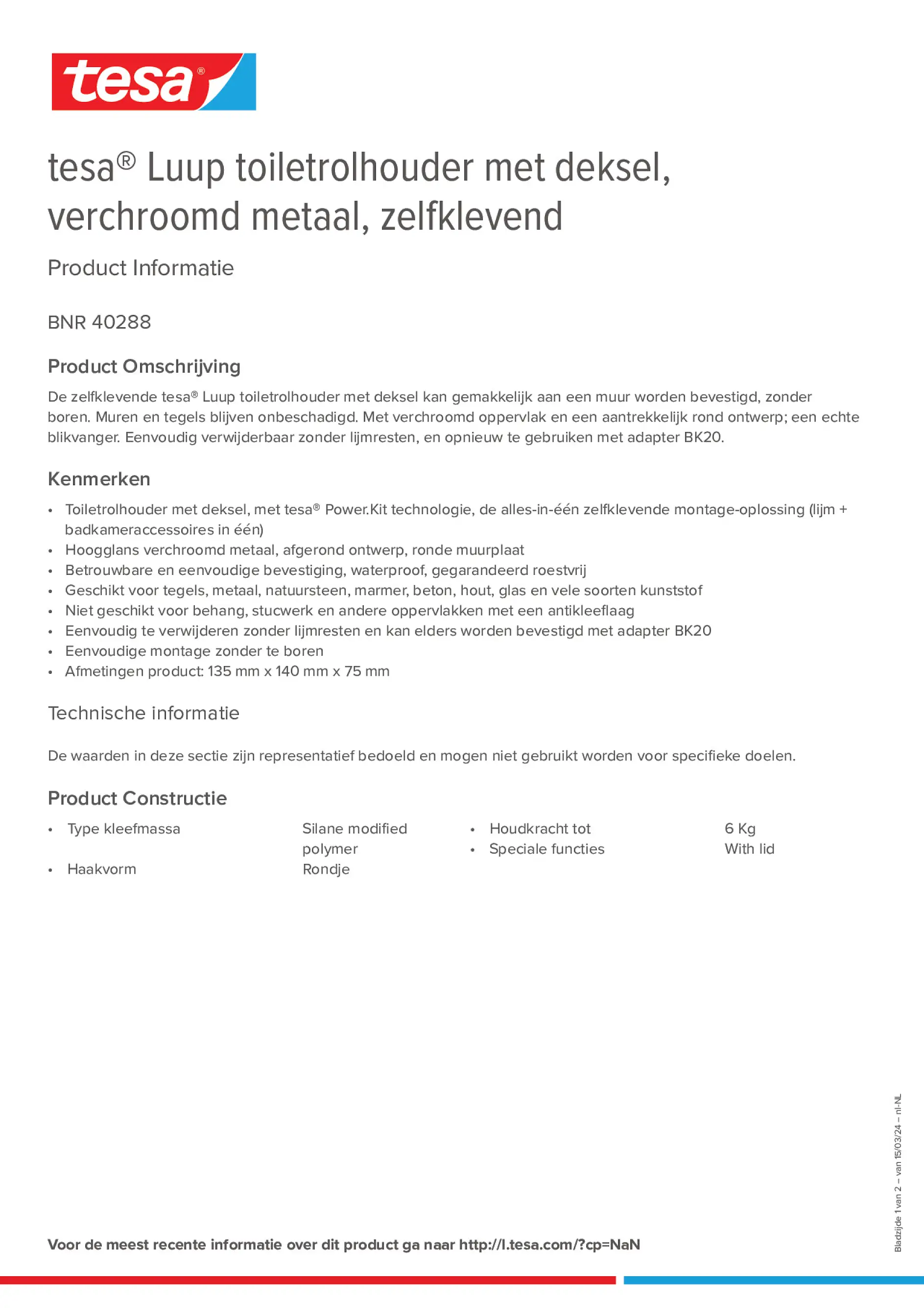 Product information_tesa® 40288_nl-NL