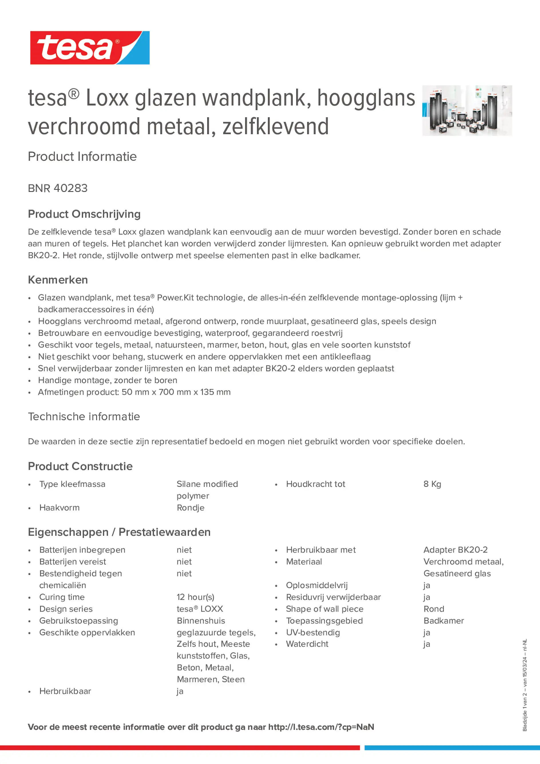 Product information_tesa® 40283_nl-NL