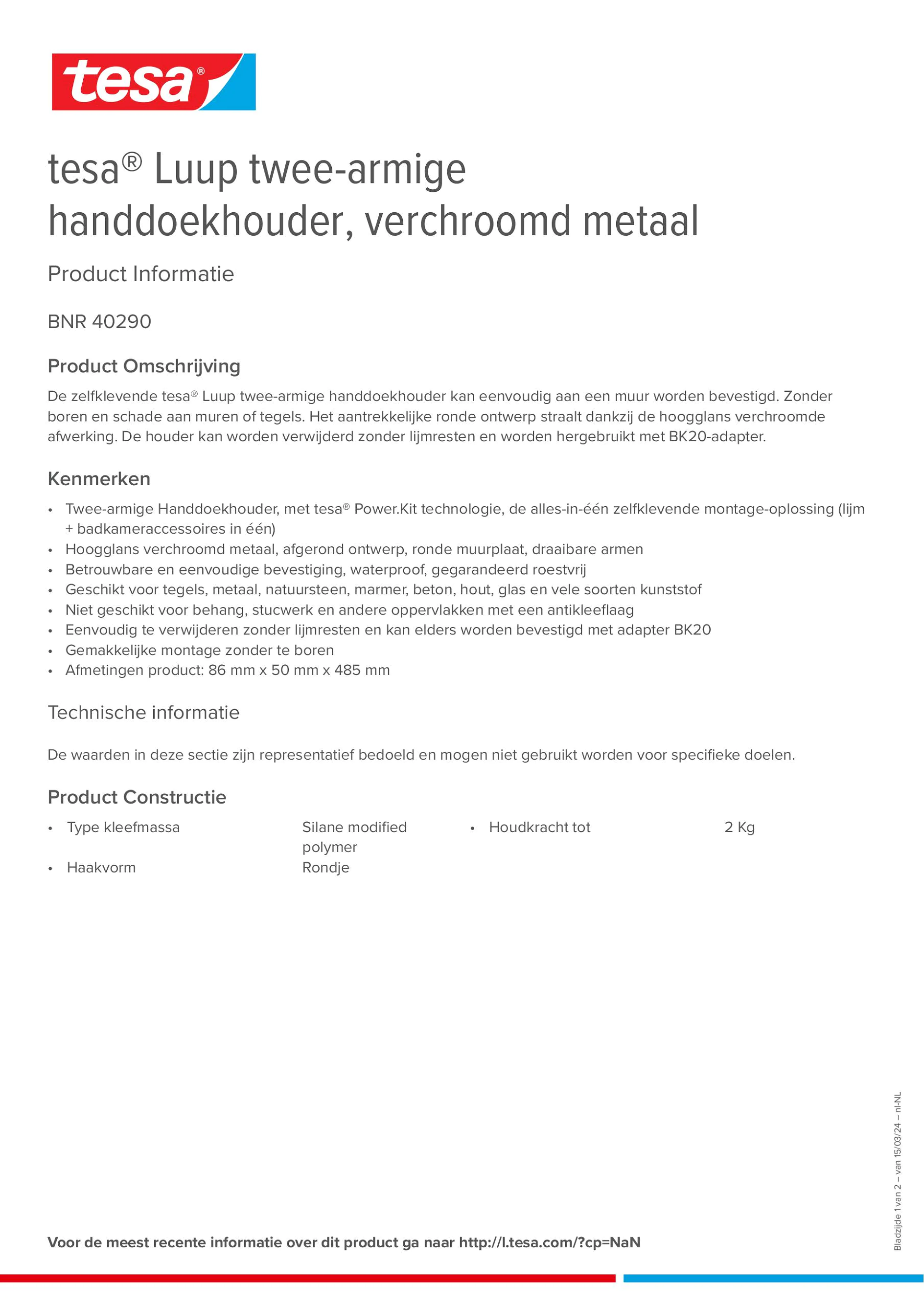 Product information_tesa® 40290_nl-NL