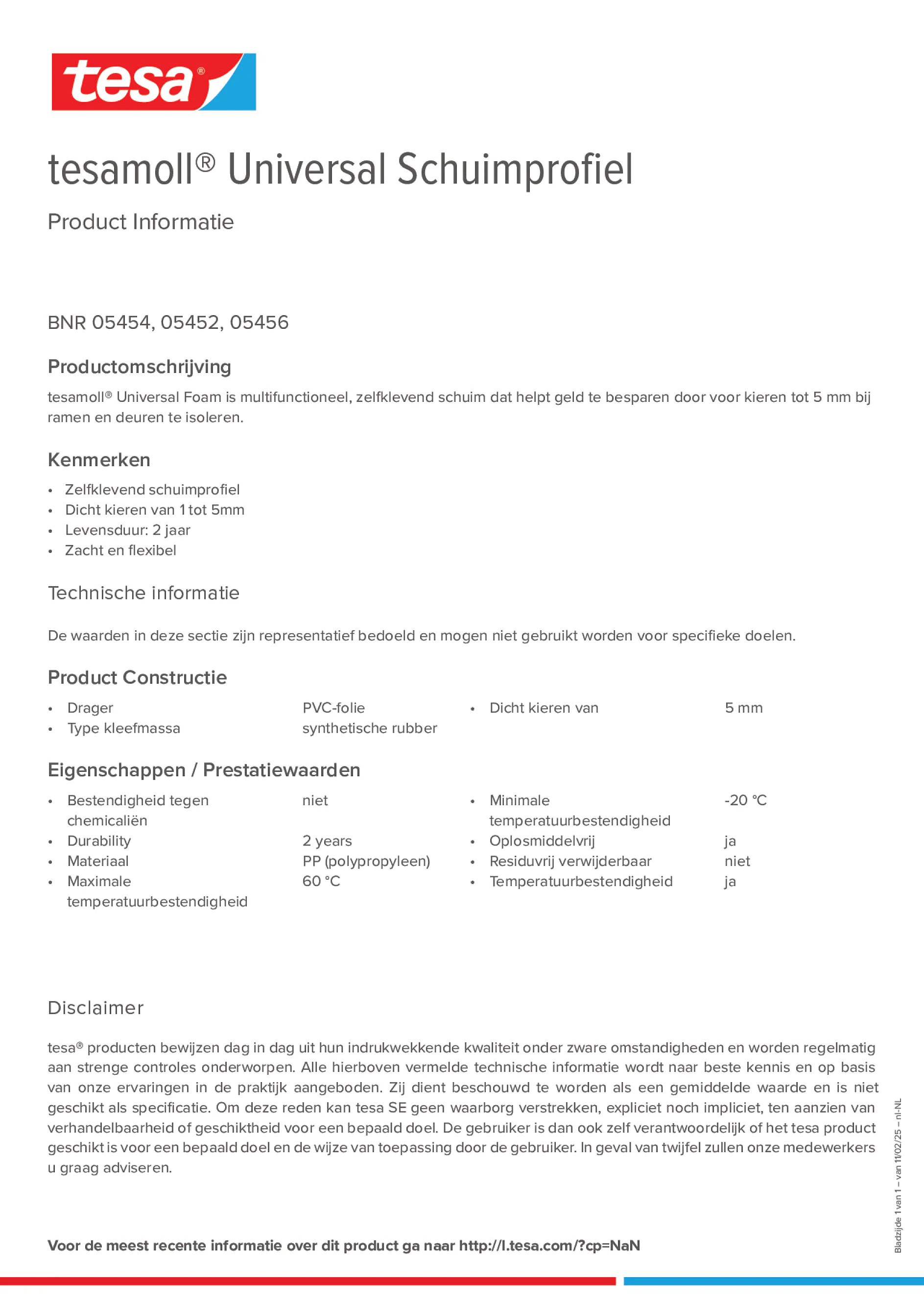 Product information_tesamoll® 55604_nl-NL