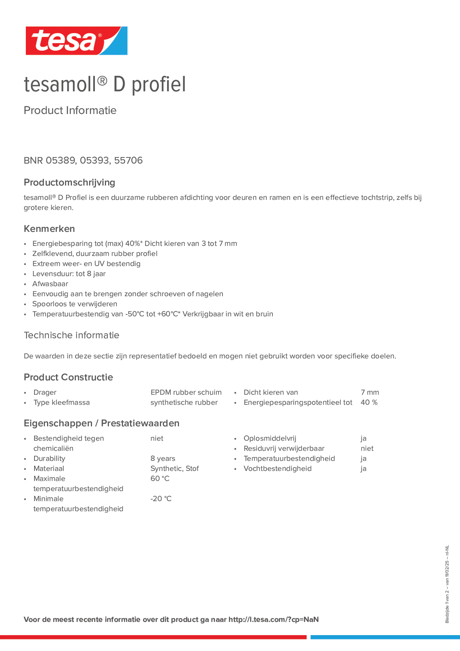 Product information_tesamoll® 5393_nl-NL