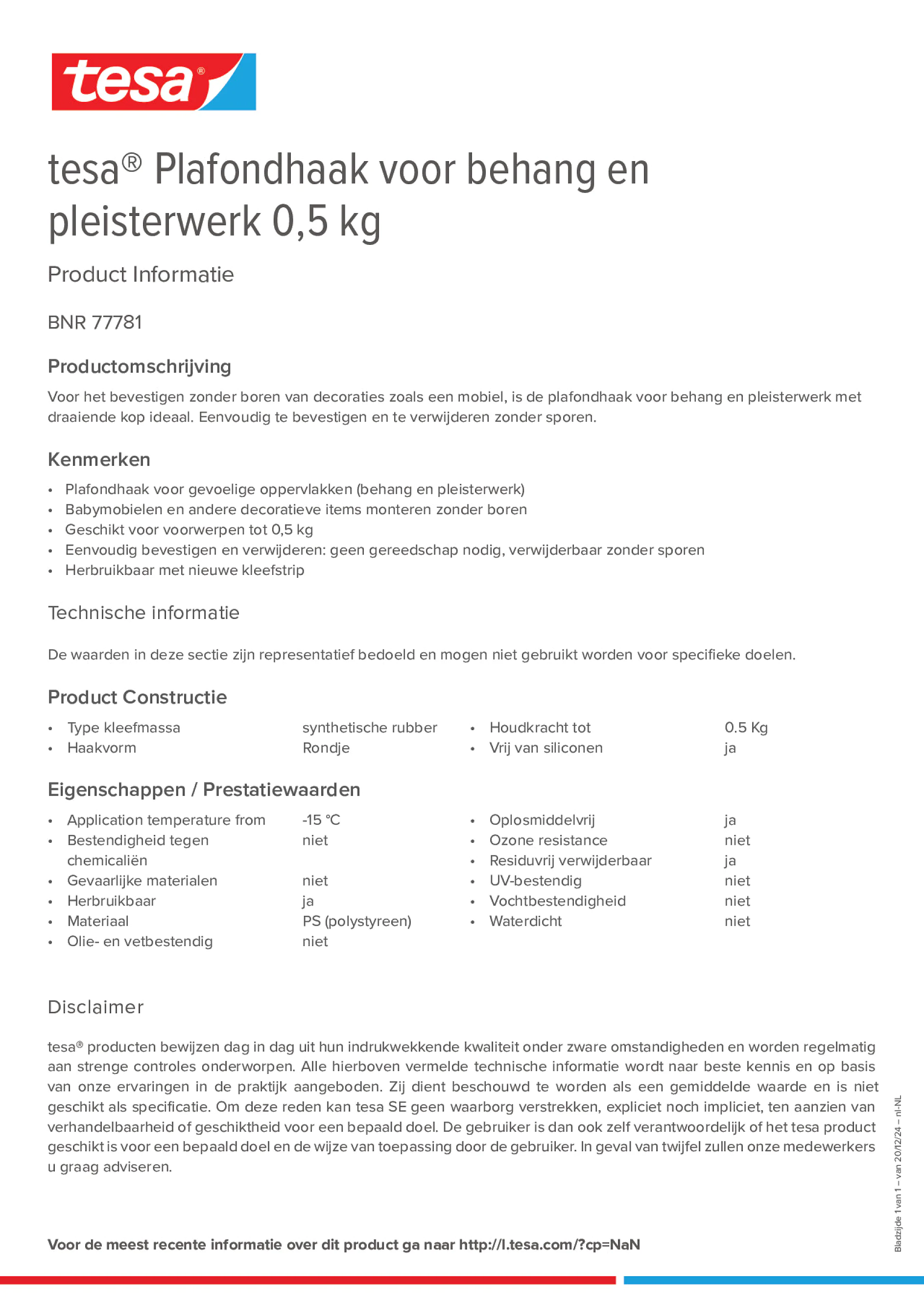 Product information_tesa® 77781_nl-NL
