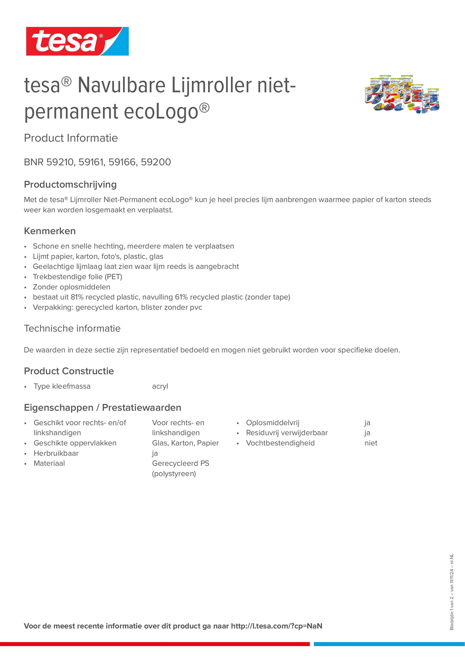 Product information_tesa® 59166_nl-NL
