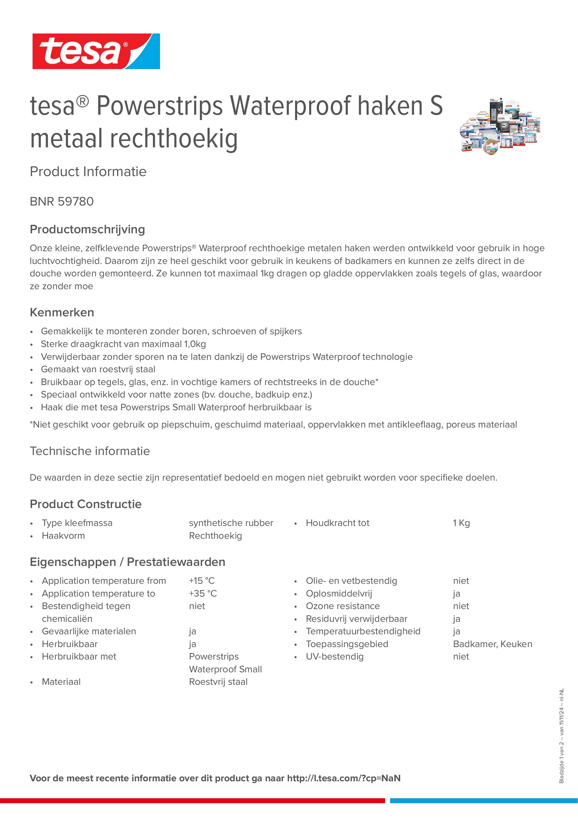 Product information_tesa® Powerstrips 59780_nl-NL