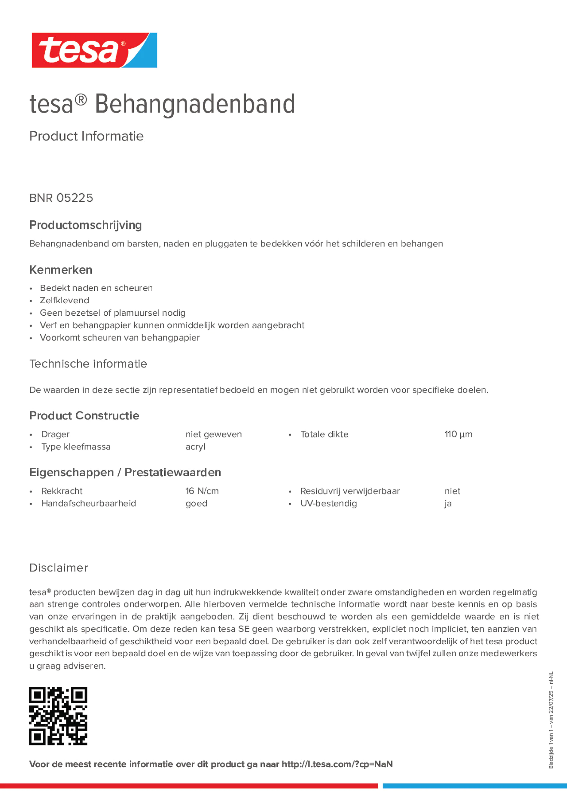 Product information_tesa® 05225_nl-NL