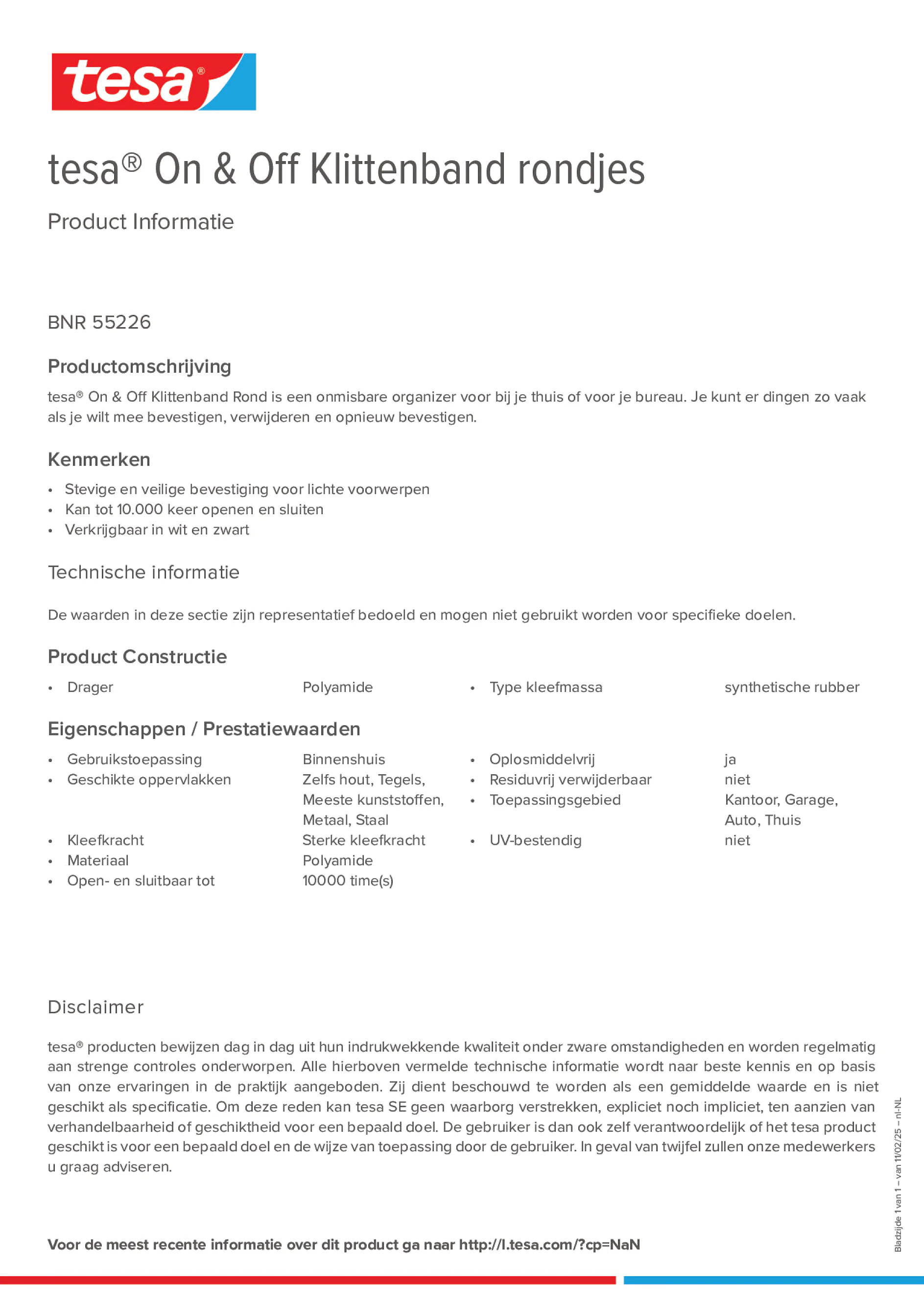 Product information_tesa® On & Off 55226_nl-NL