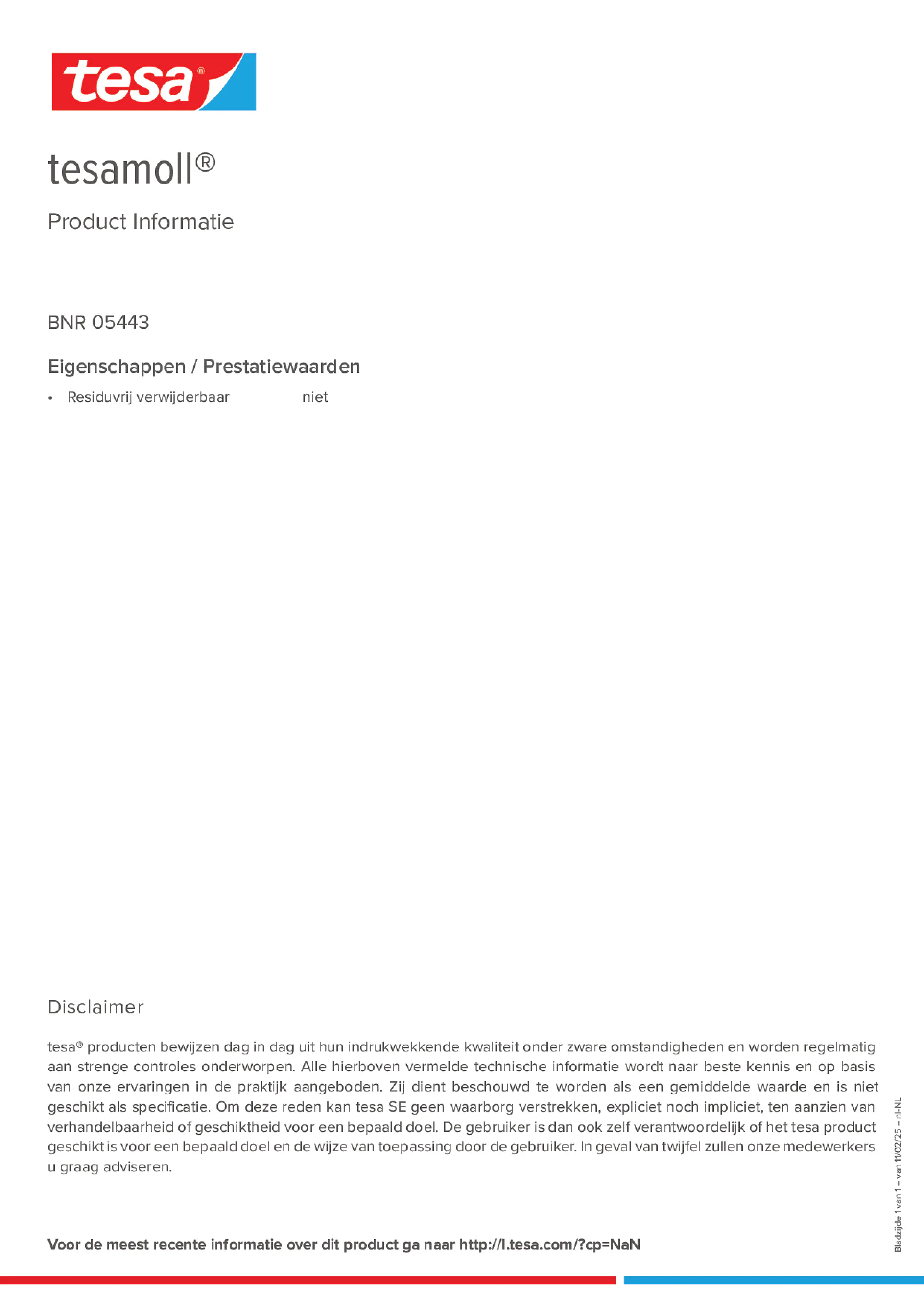 Product information_tesamoll® 05443_nl-NL
