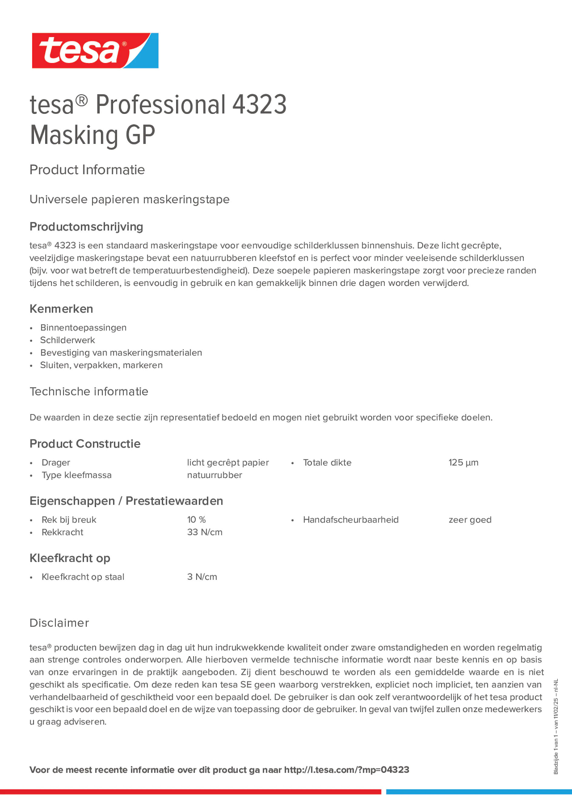 Product information_tesa® Professional 04323_nl-NL