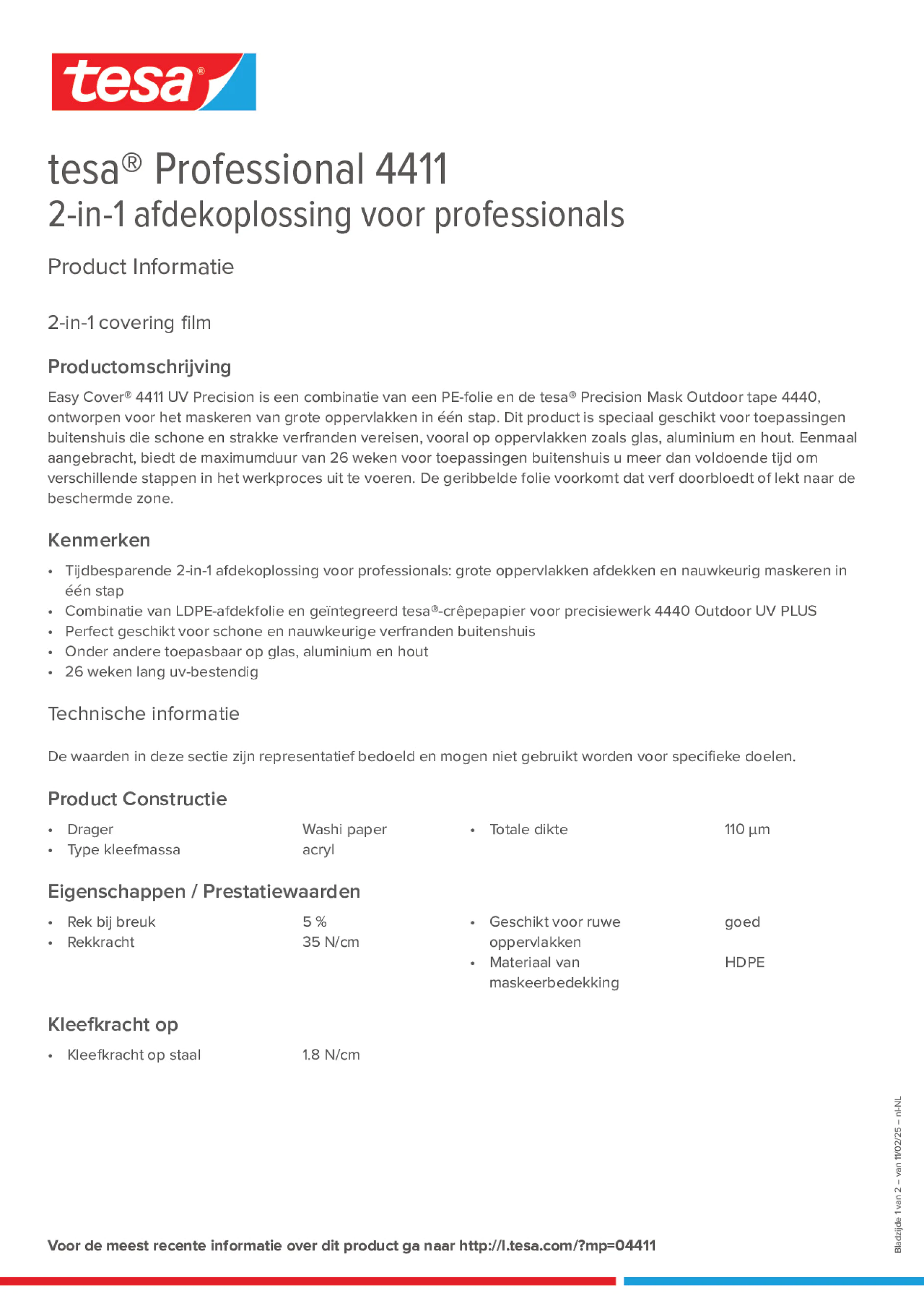 Product information_tesa® Professional 04411_nl-NL