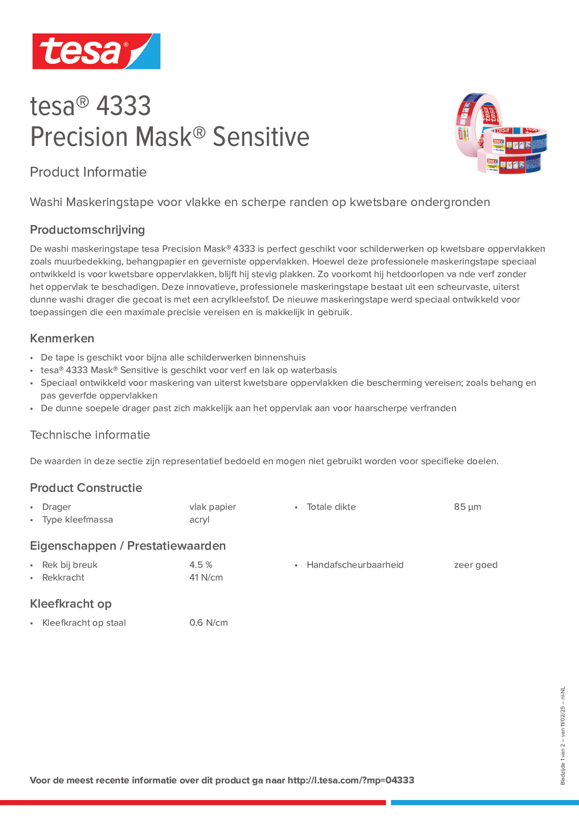 Product information_tesa® 04333_nl-NL