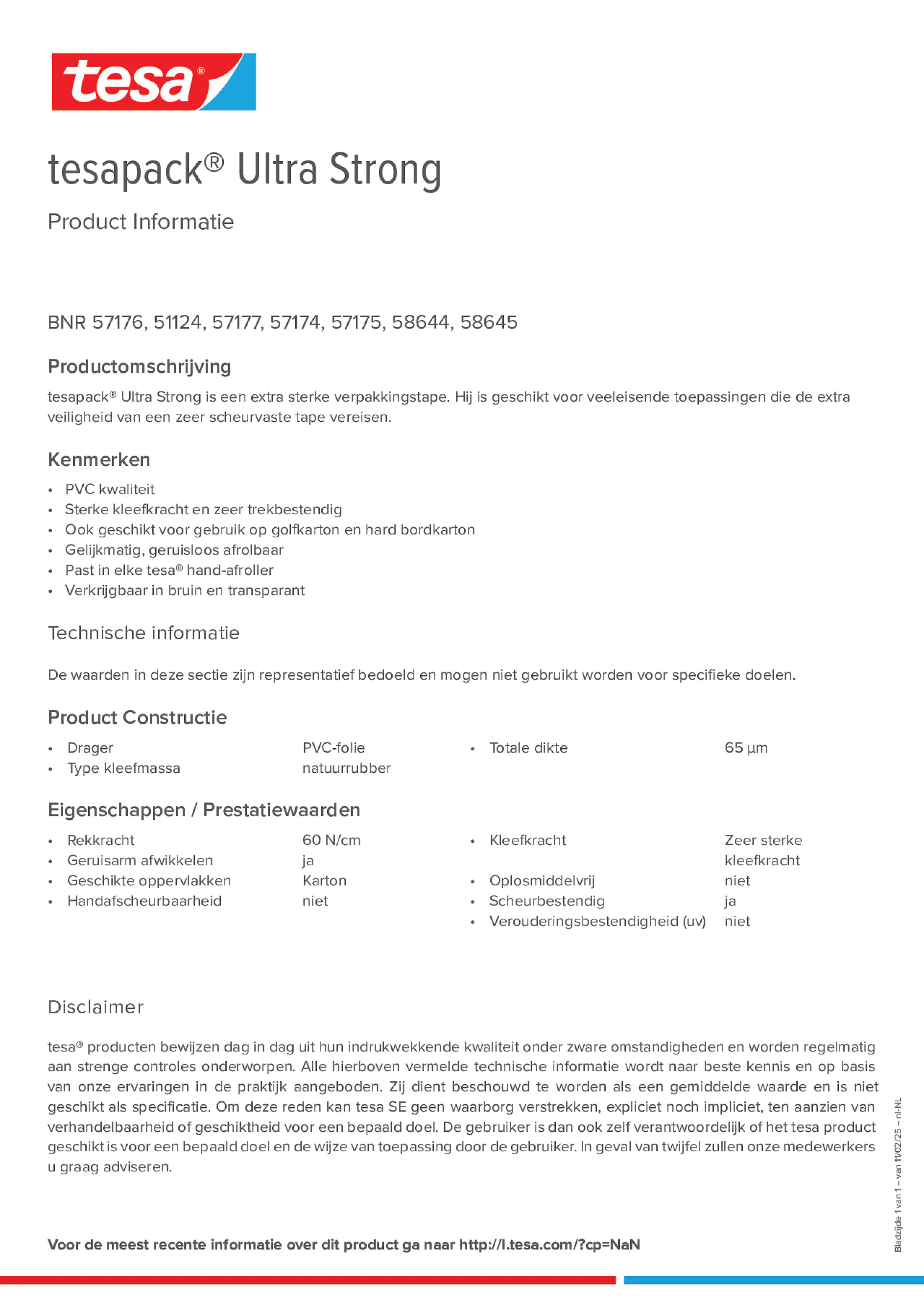 Product information_tesapack® 4124PVC30_nl-NL
