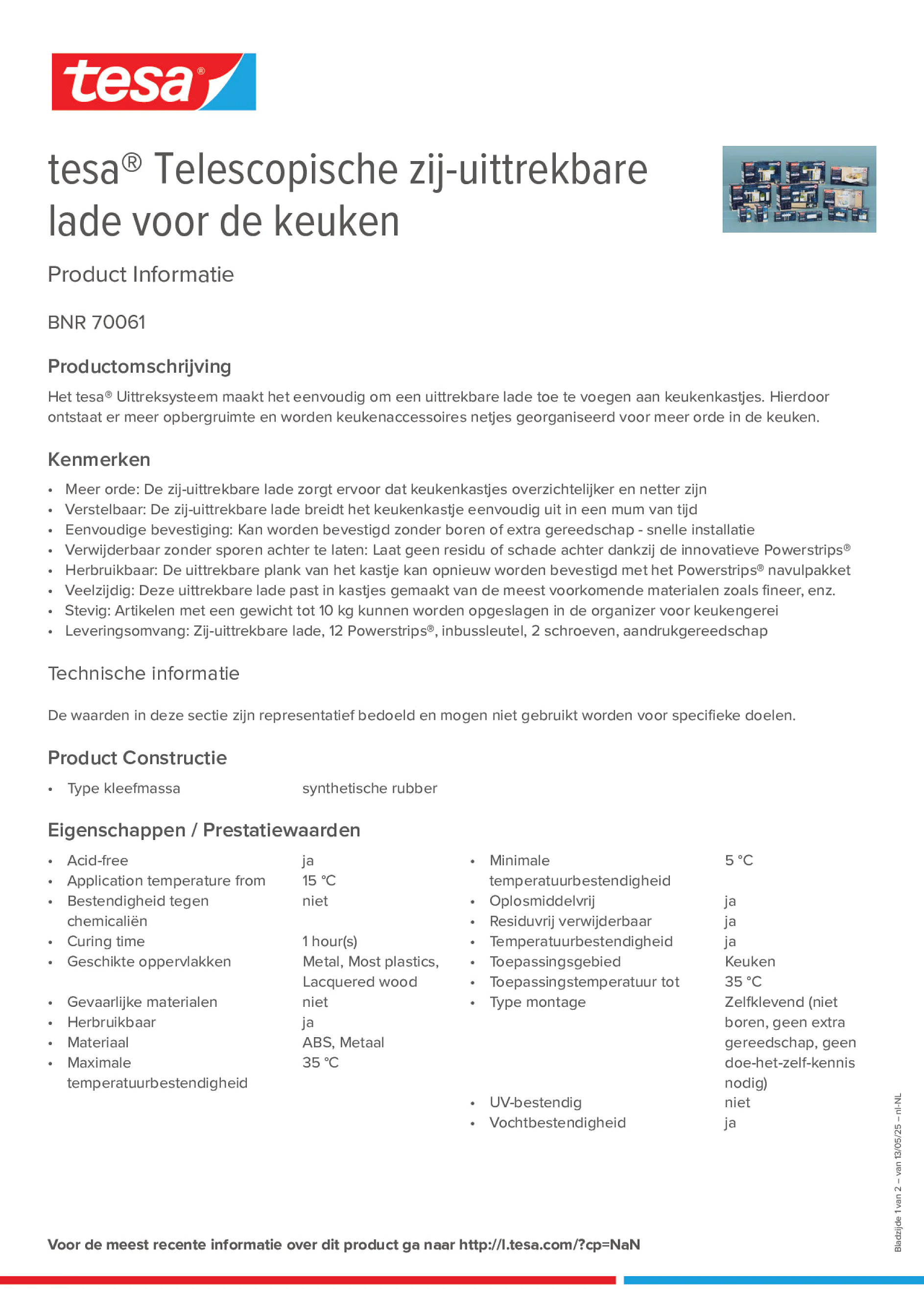 Product information_tesa® 70061_nl-NL