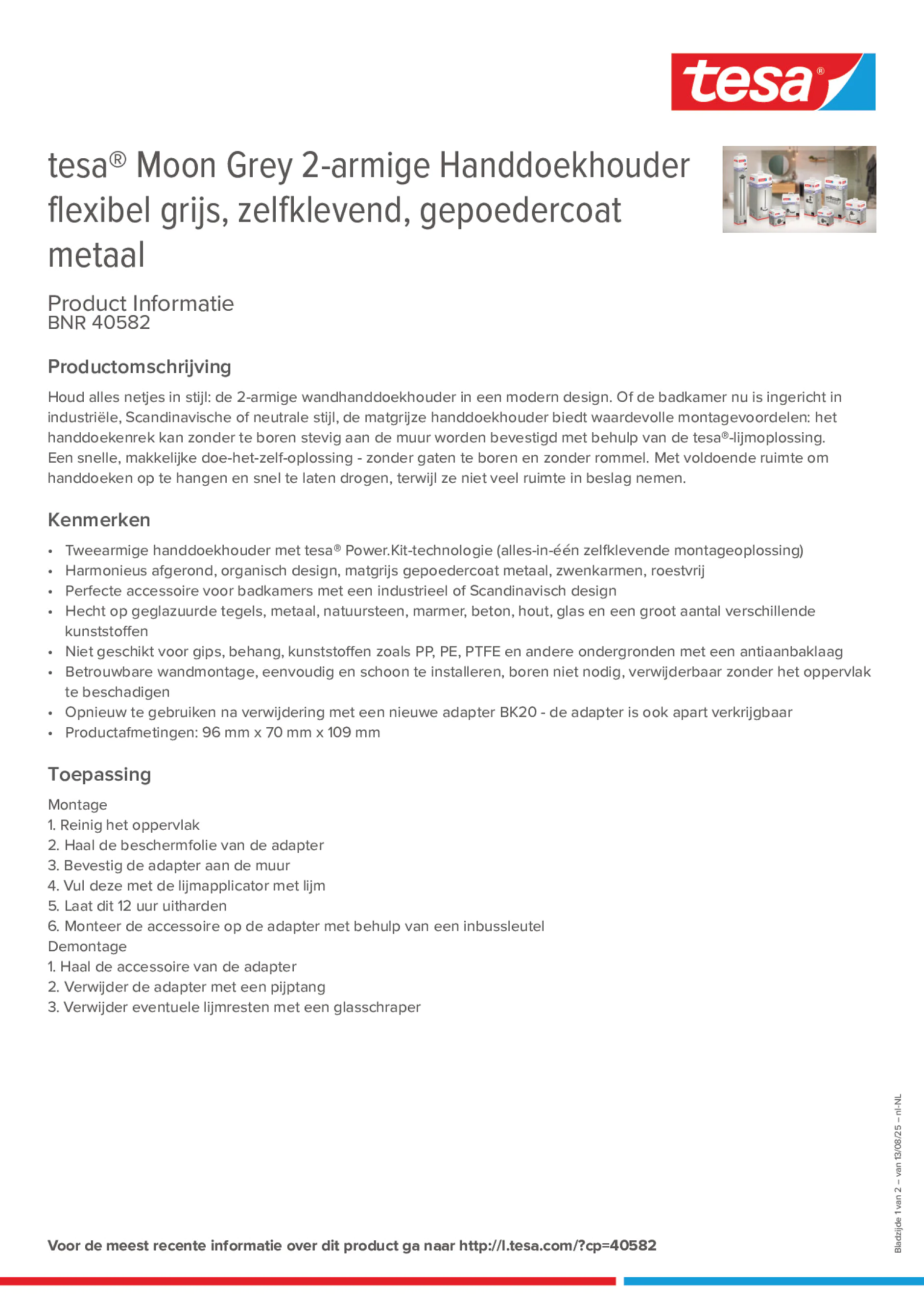 Product information_tesa® 40582_nl-NL