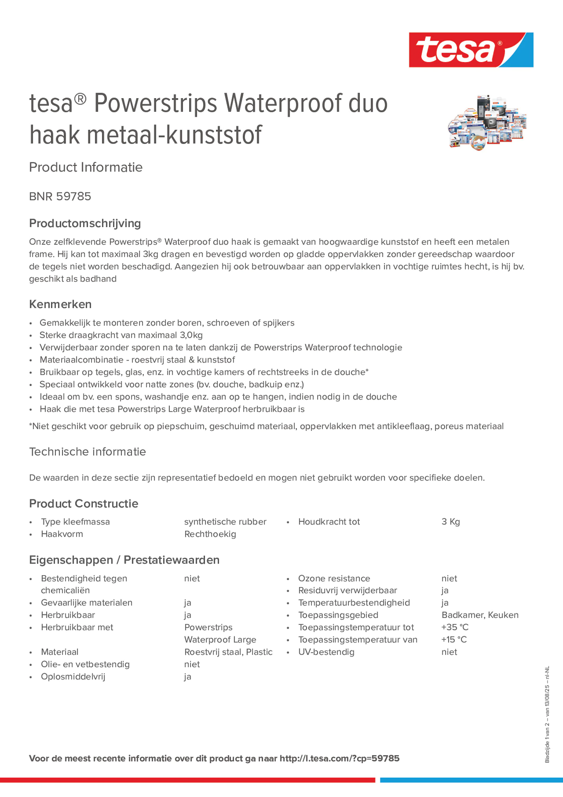 Product information_tesa® Powerstrips 59785_nl-NL