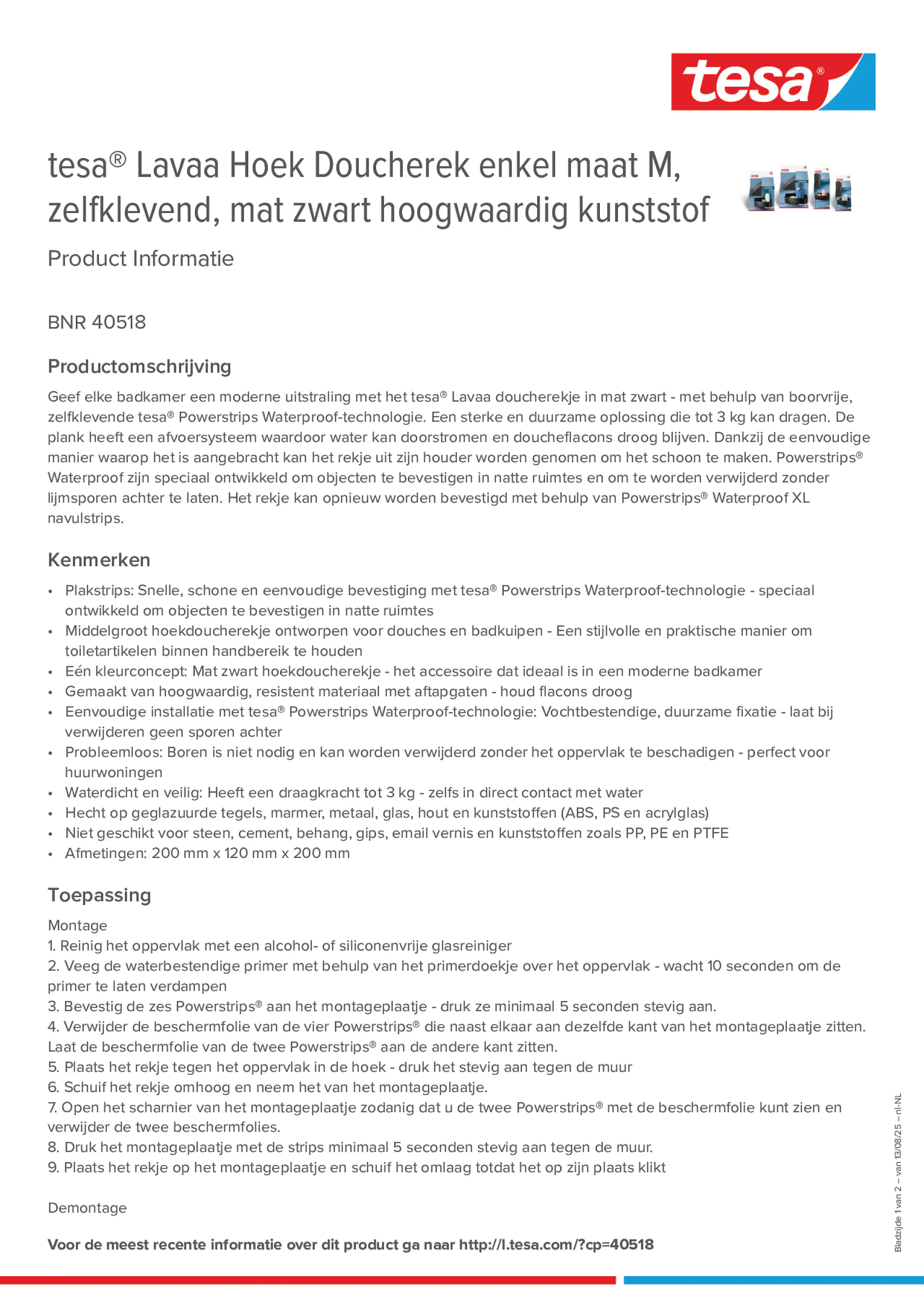 Product information_tesa® 40518_nl-NL