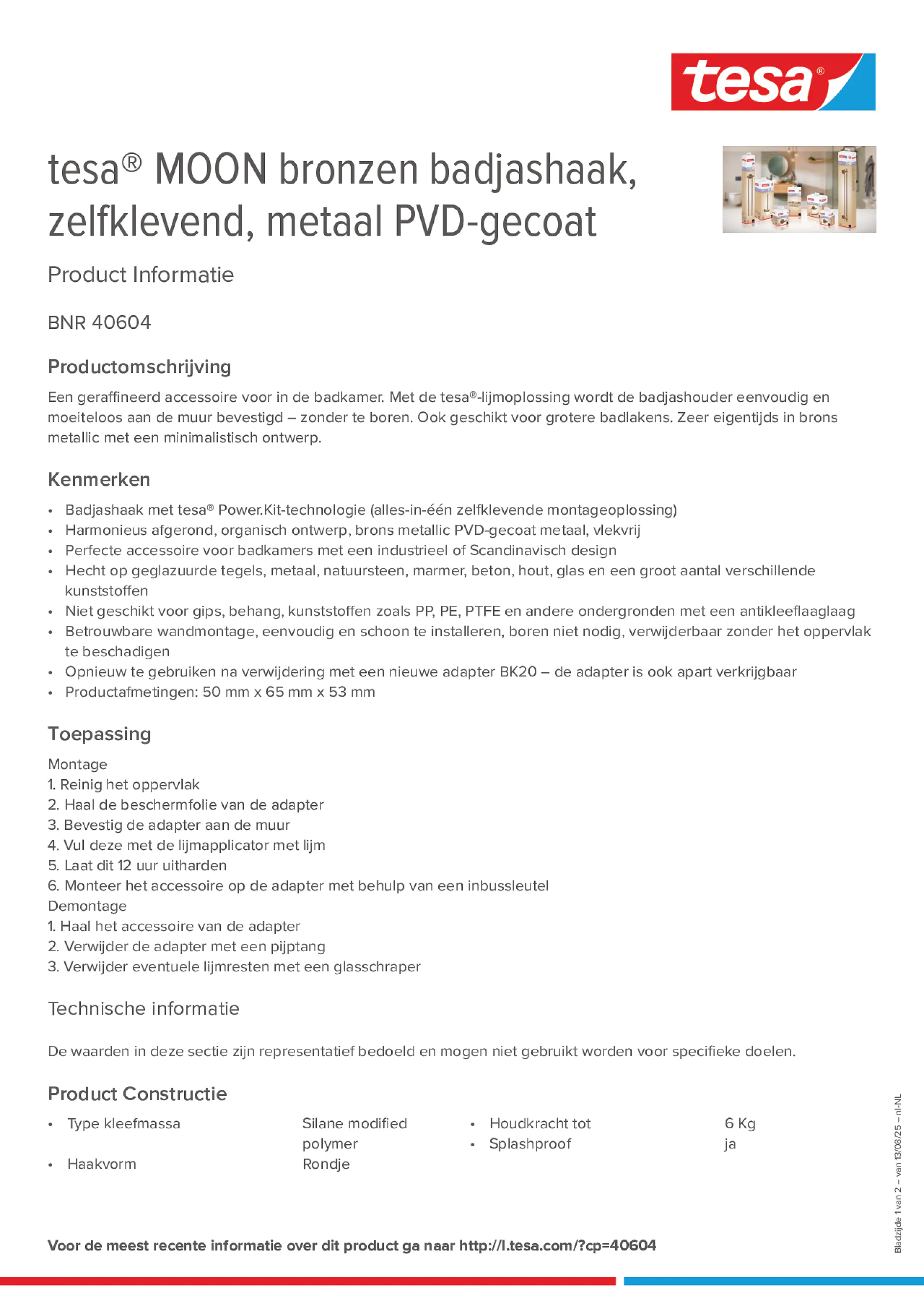 Product information_tesa® 40604_nl-NL