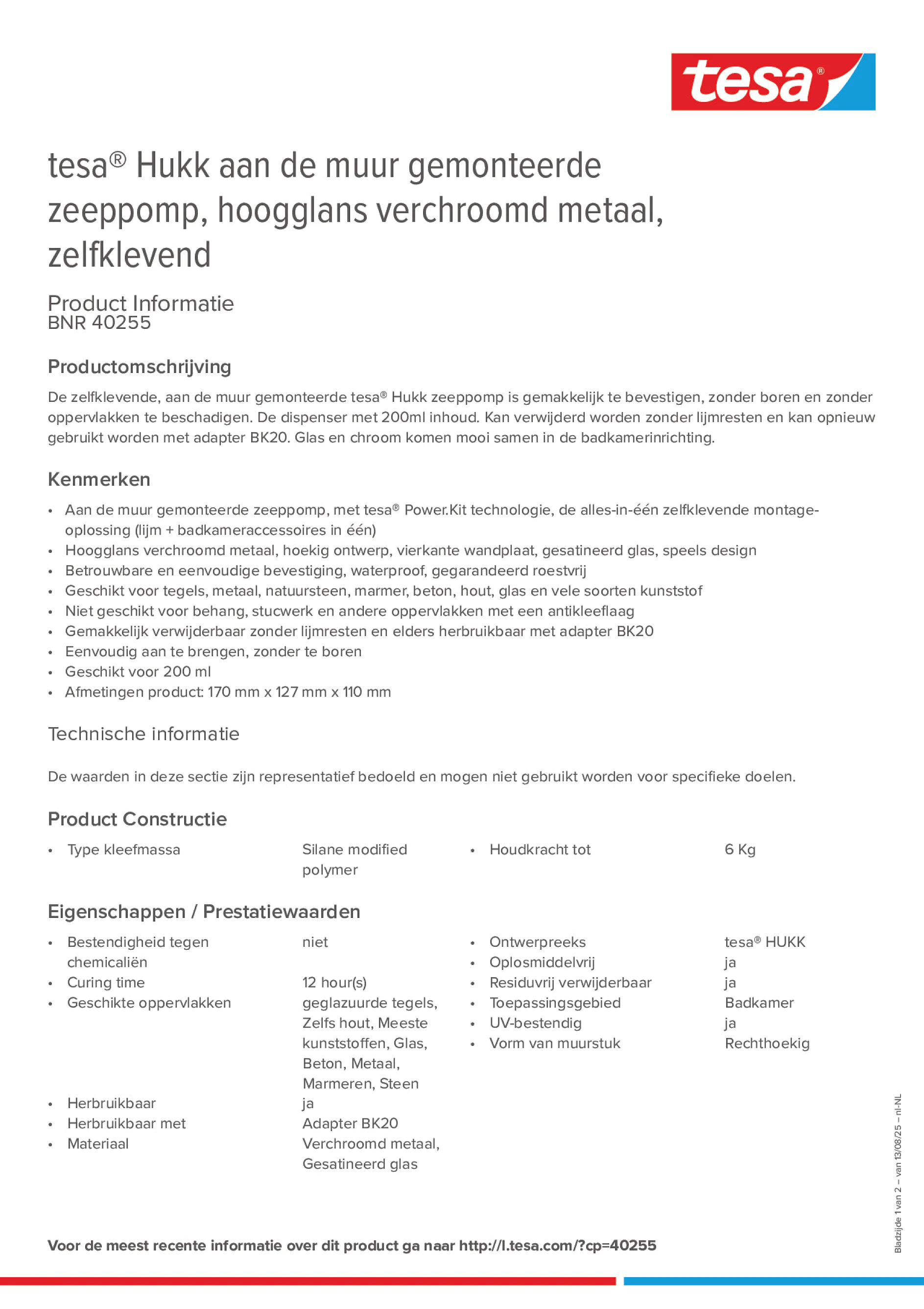 Product information_tesa® 40255_nl-NL