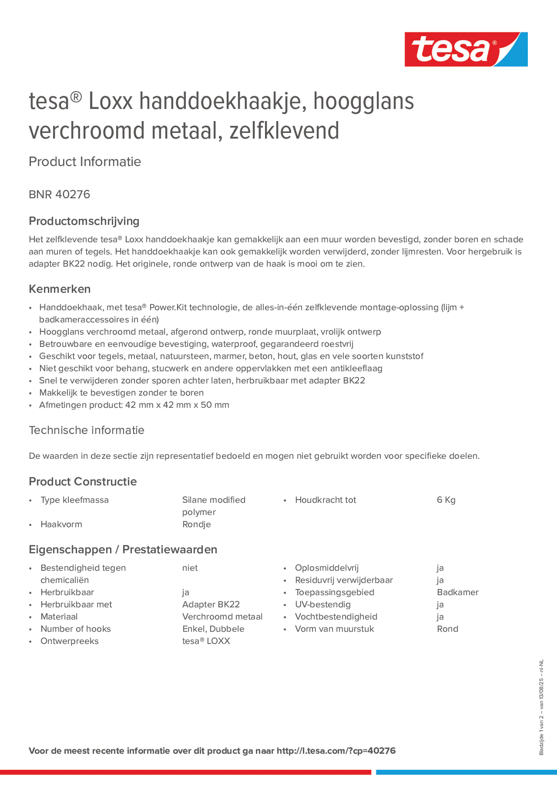 Product information_tesa® 40276_nl-NL