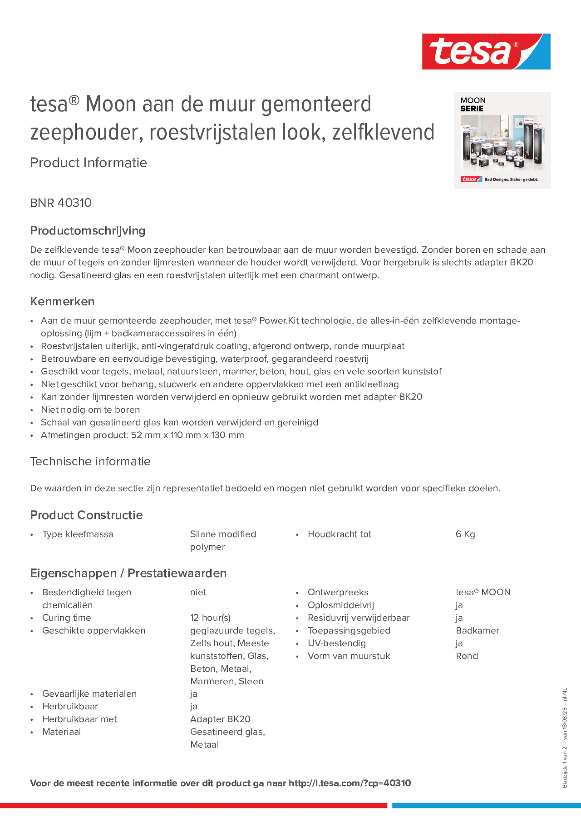 Product information_tesa® 40310_nl-NL