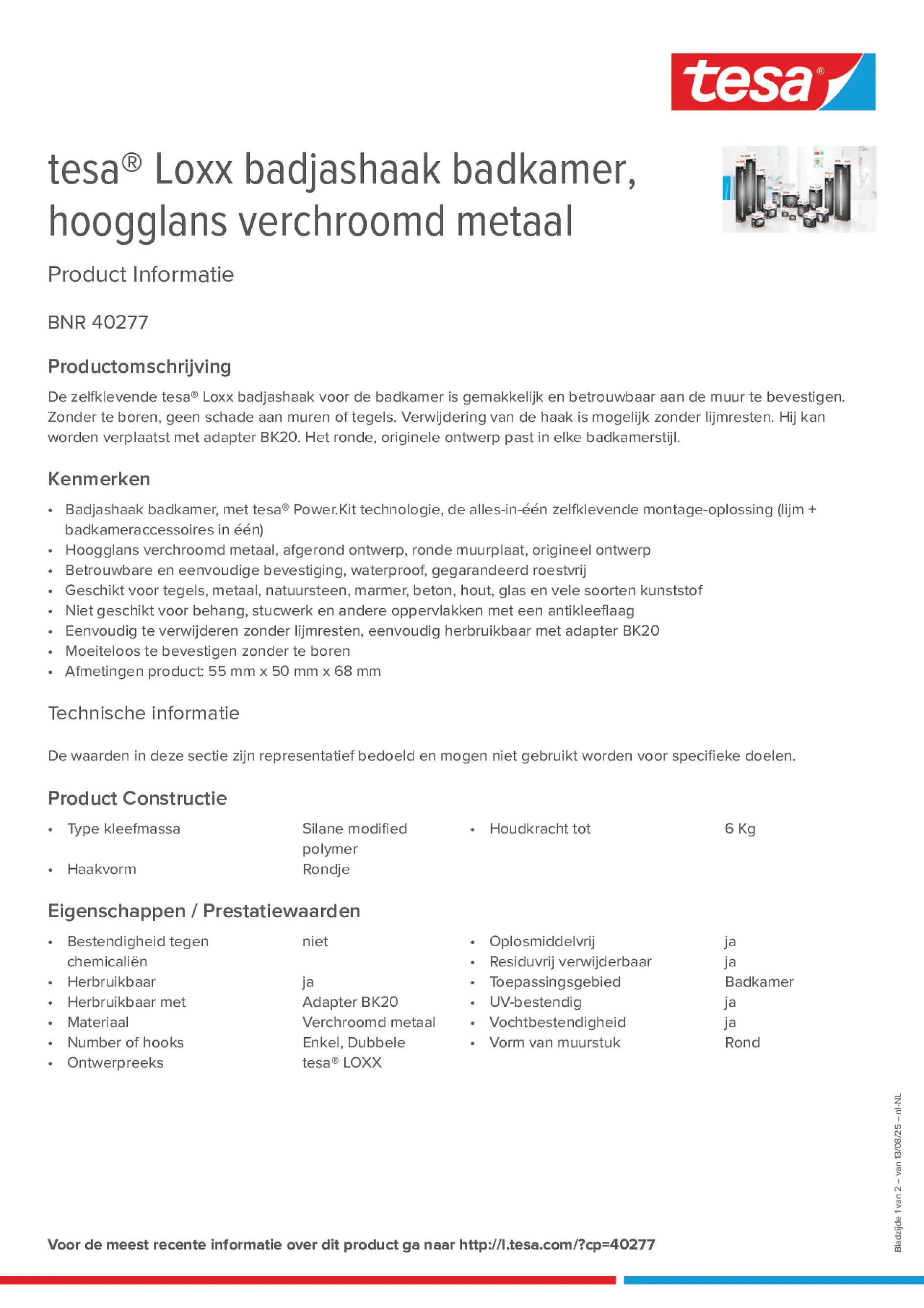 Product information_tesa® 40277_nl-NL