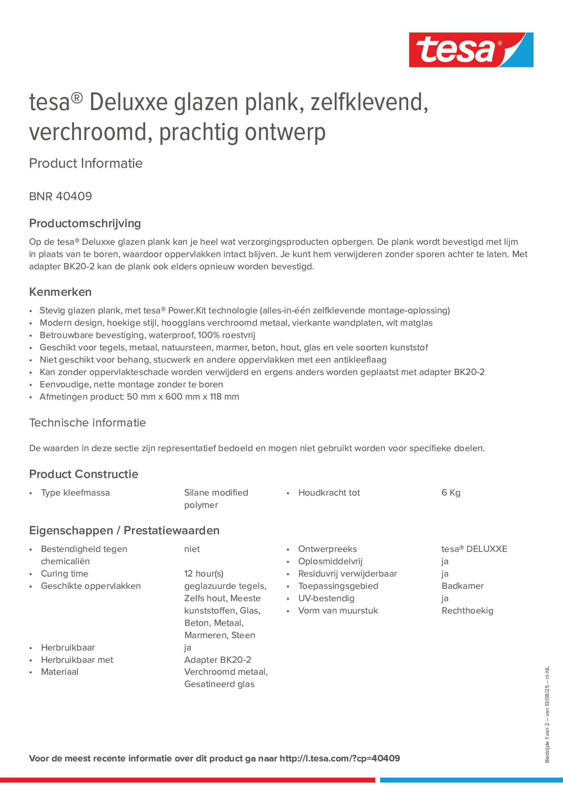 Product information_tesa® 40409_nl-NL