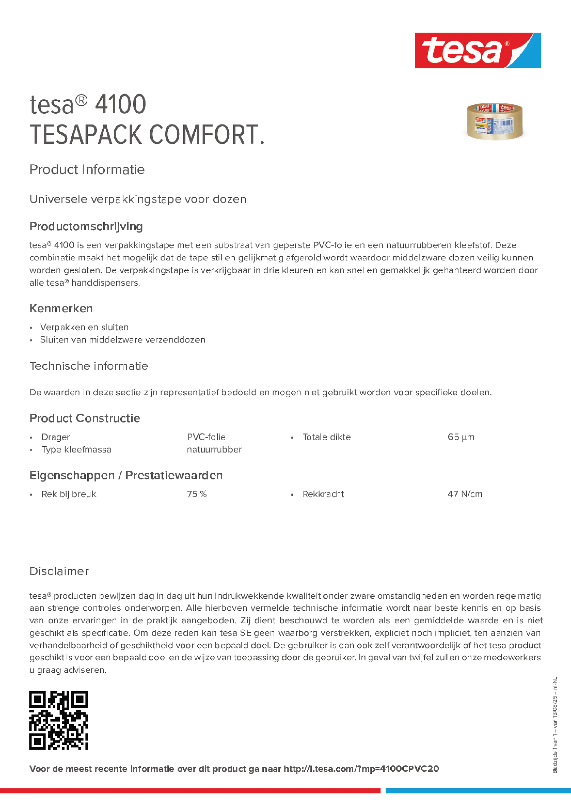 Product information_tesa® 04100_nl-NL