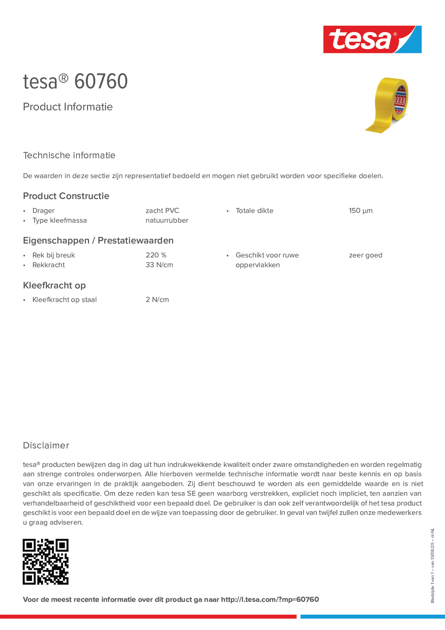 Product information_tesa® 60760_nl-NL