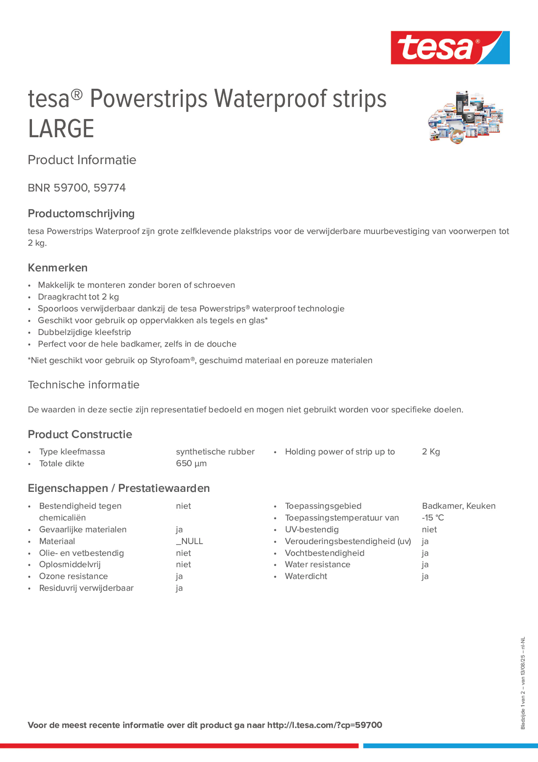 Product information_tesa® Powerstrips 59700_nl-NL
