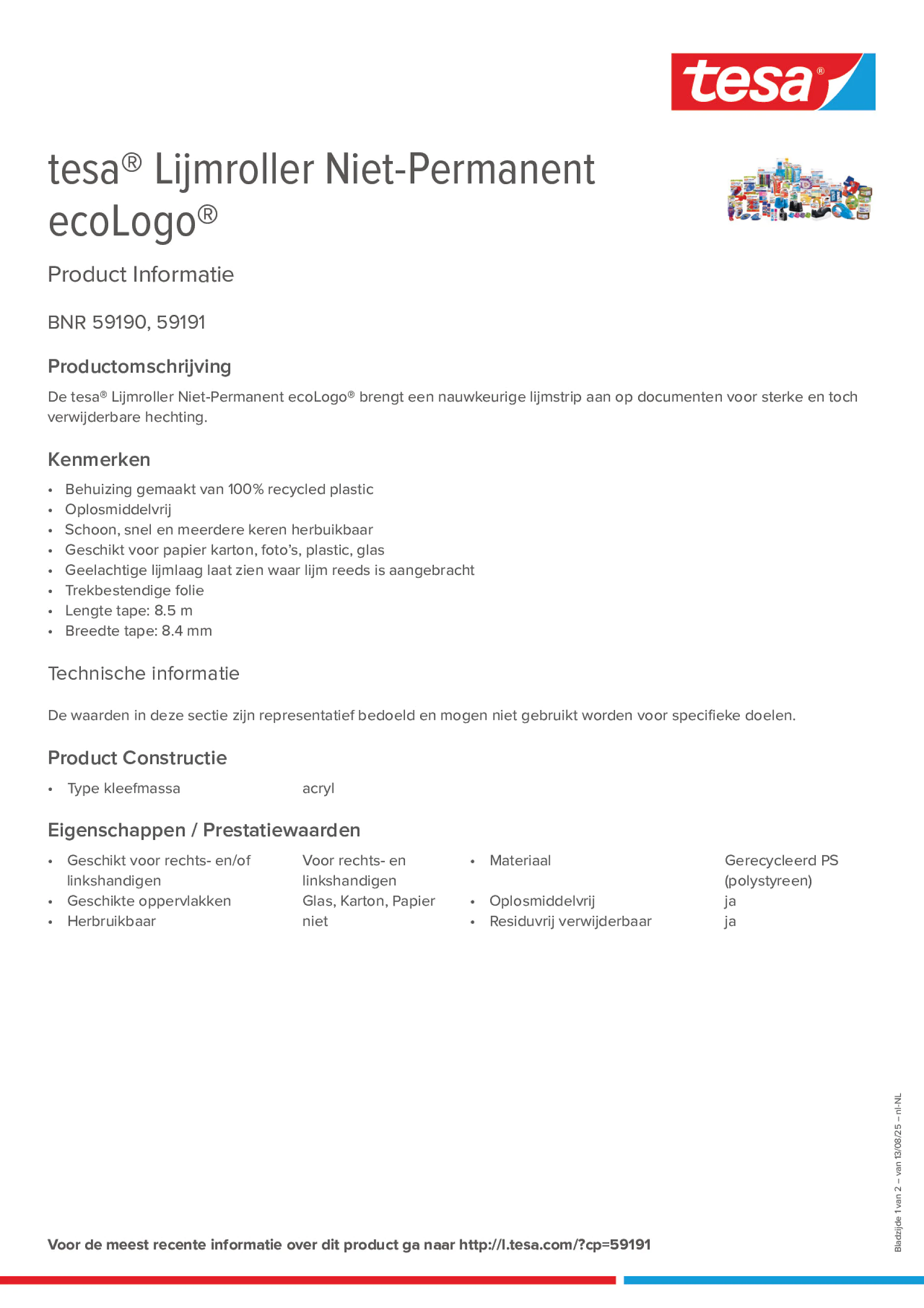 Product information_tesa® 59191_nl-NL