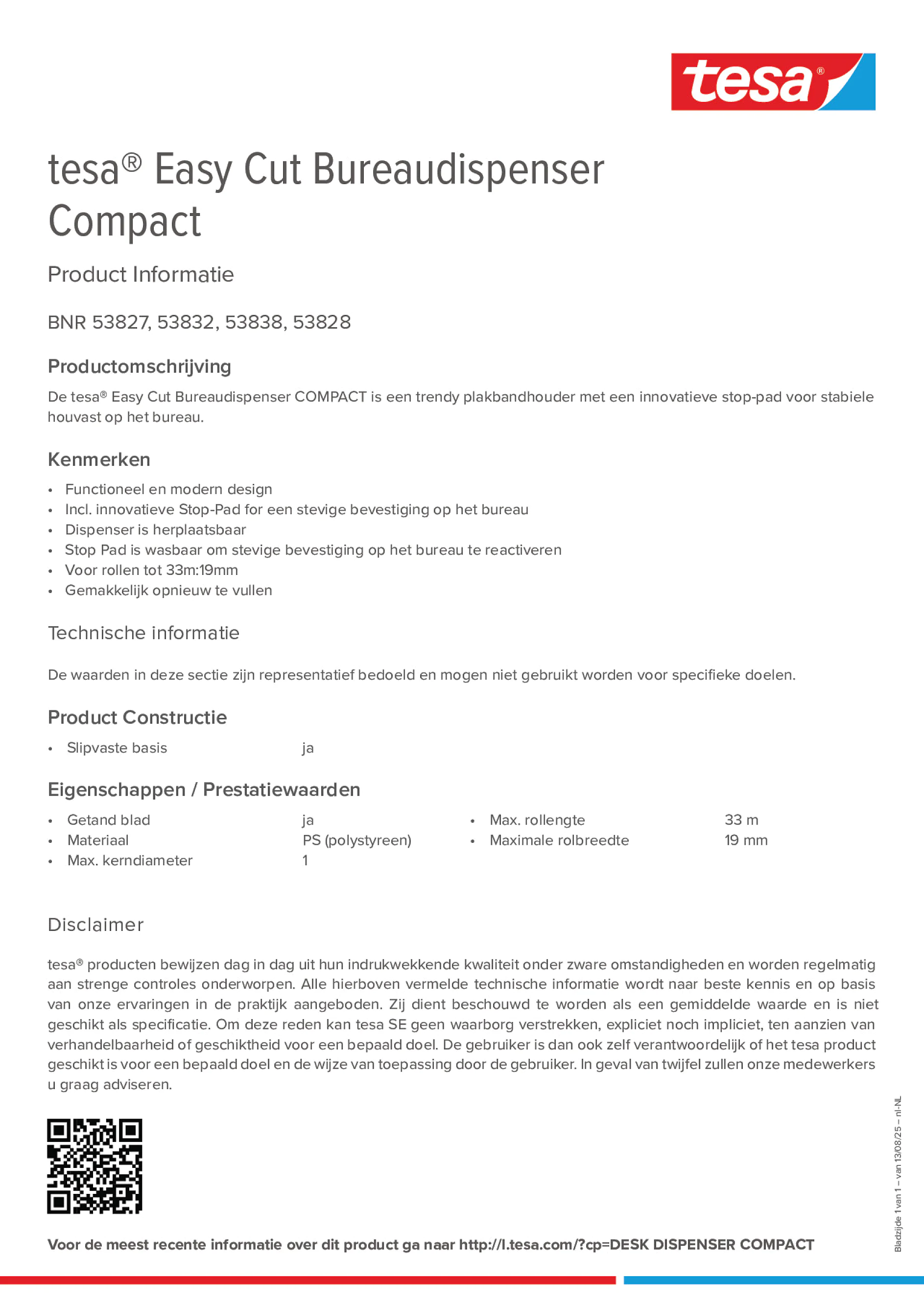 Product information_tesa® Easy Cut 53823_nl-NL