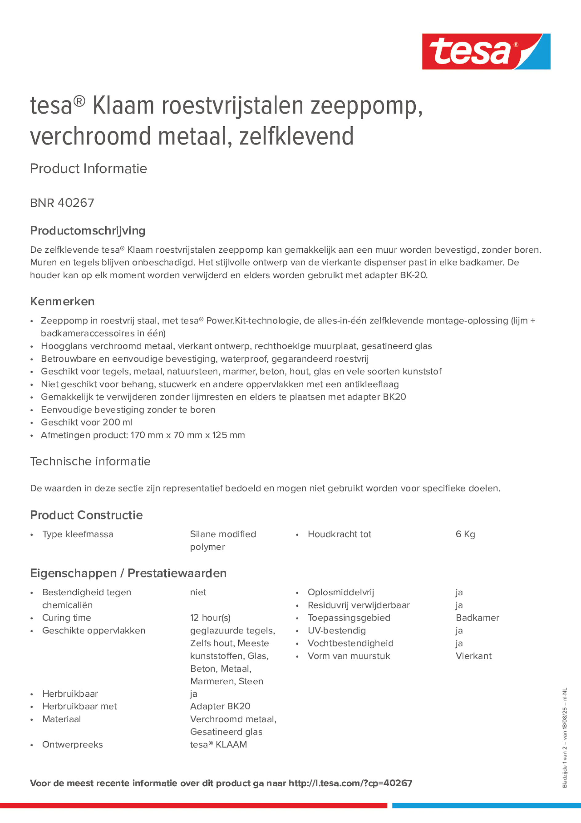 Product information_tesa® 40267_nl-NL