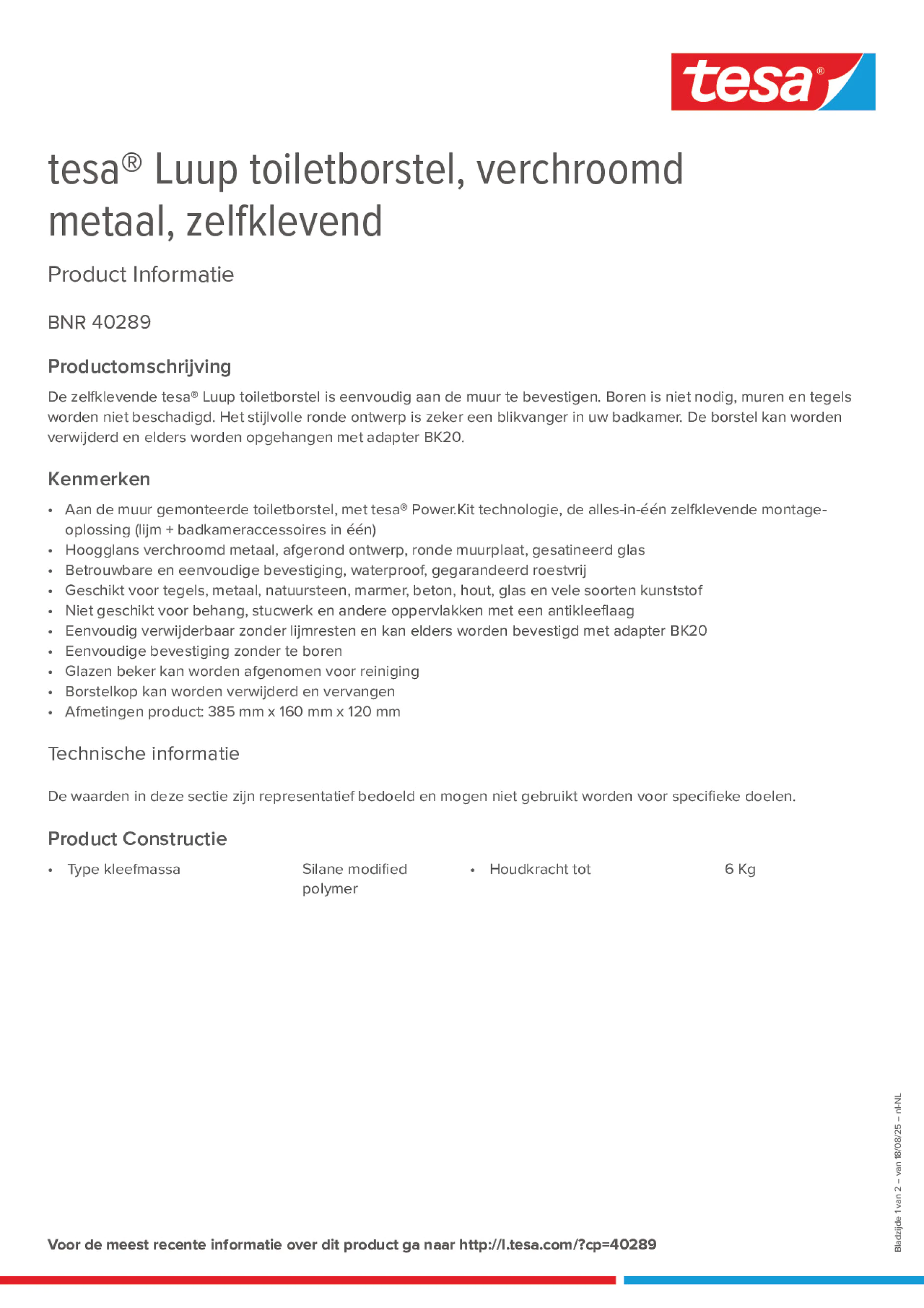 Product information_tesa® 40289_nl-NL